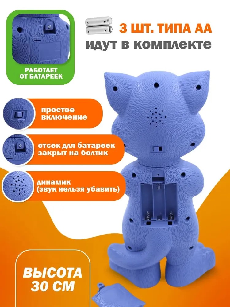 Интерактивная фигурка CASTLELADY Кот Том - фото 5