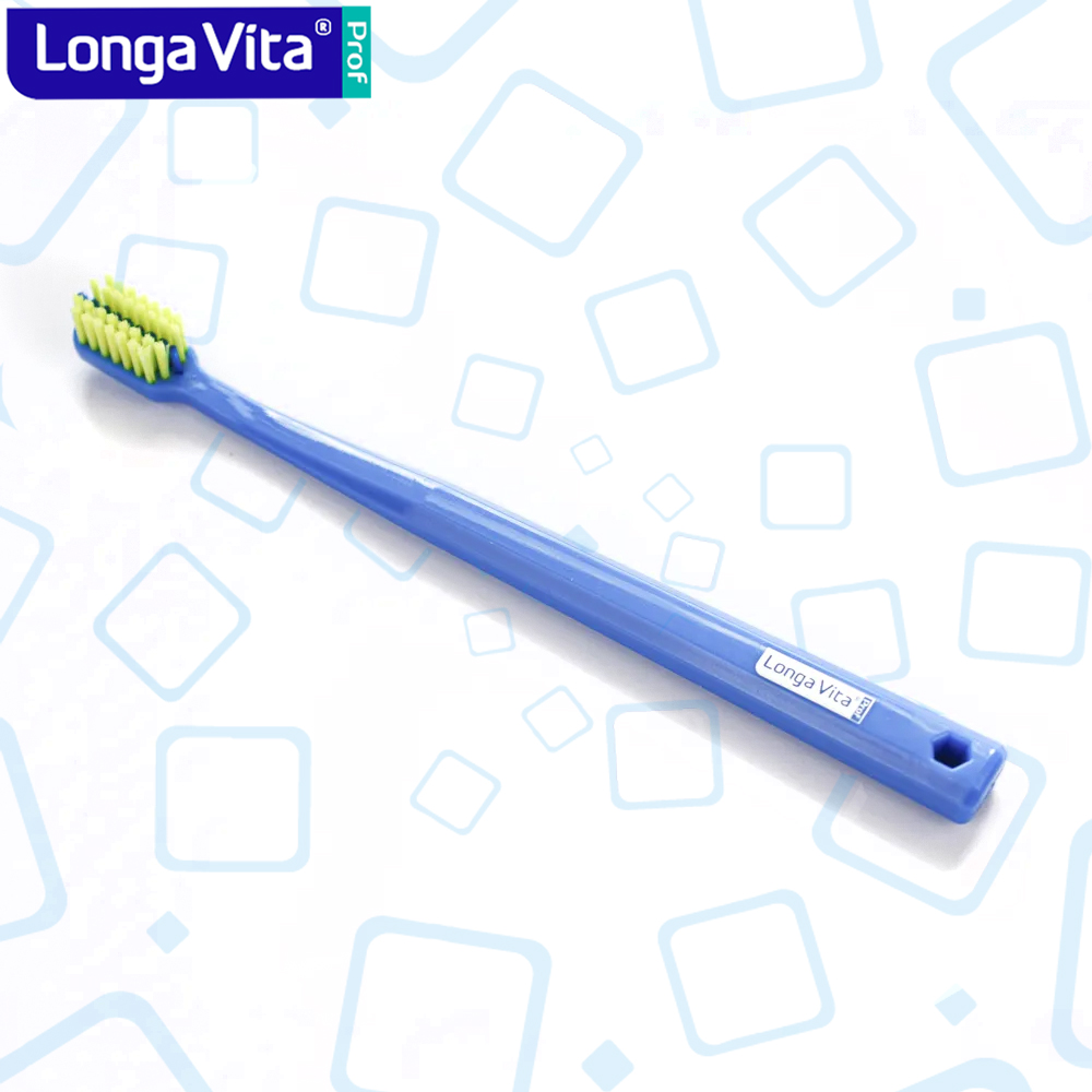 Зубная щетка классическая LONGA VITA от 12 лет 1 шт. - фото 1