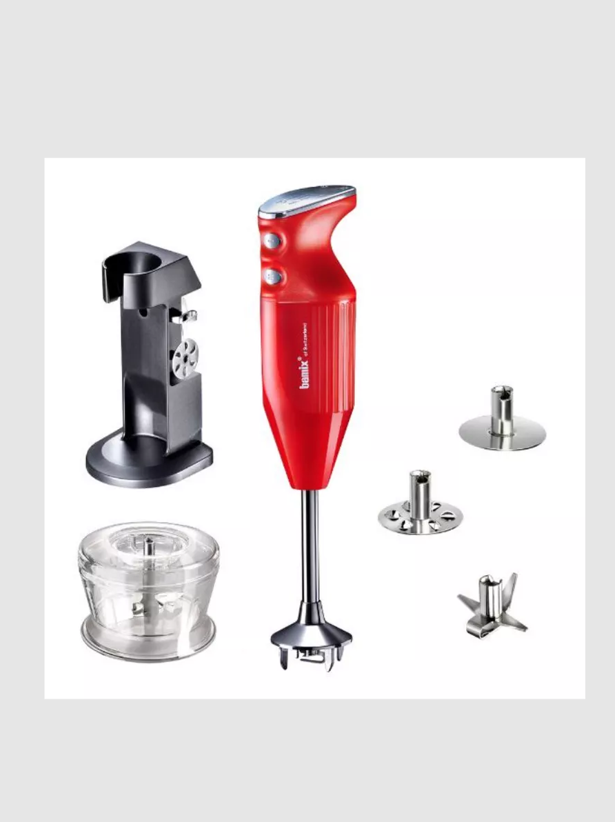Блендер BAMIX M200 DeLuxe red - фото 1