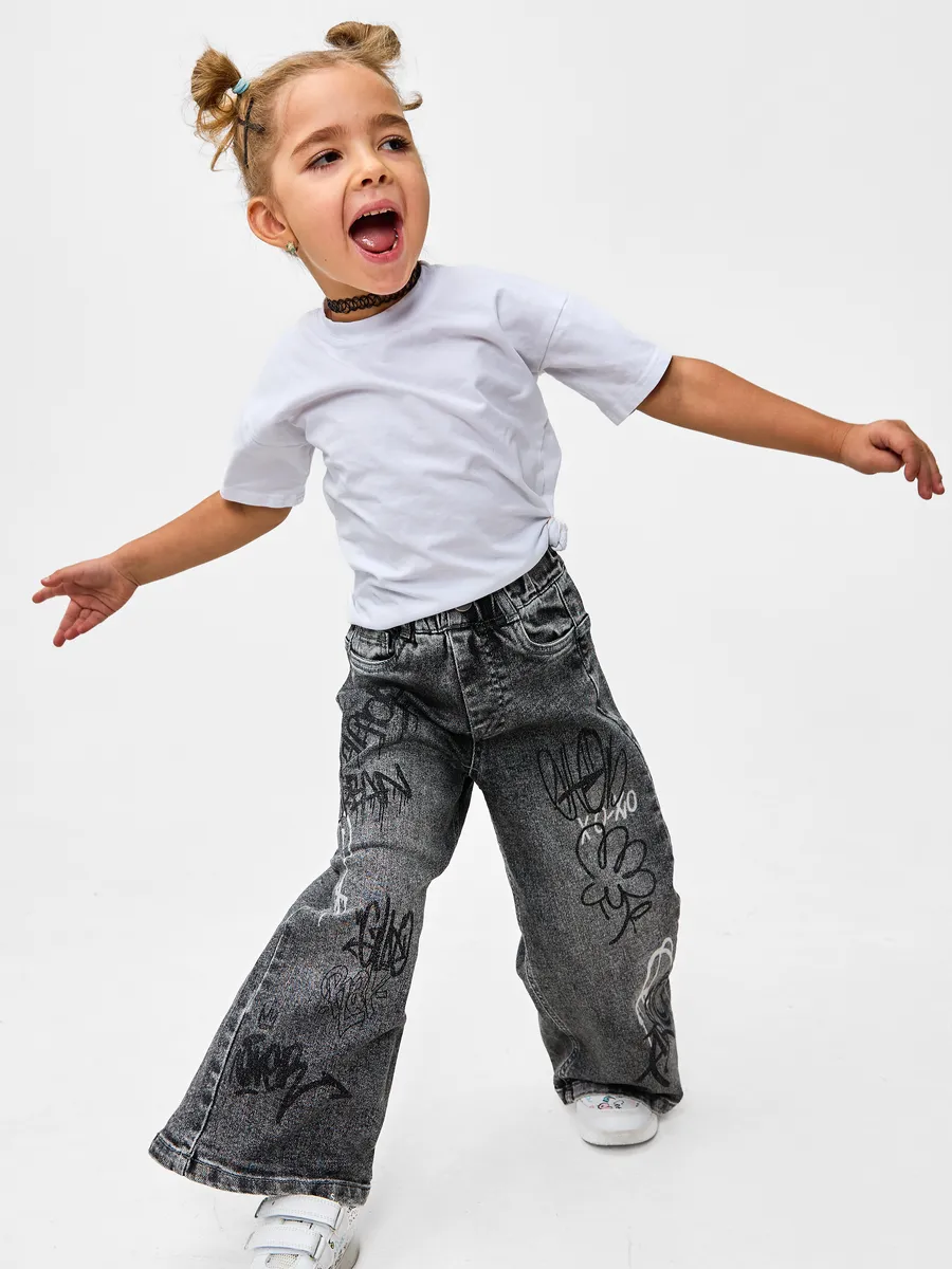 Джинсы RuStyle ДД-джинD91266-графсер - фото 7