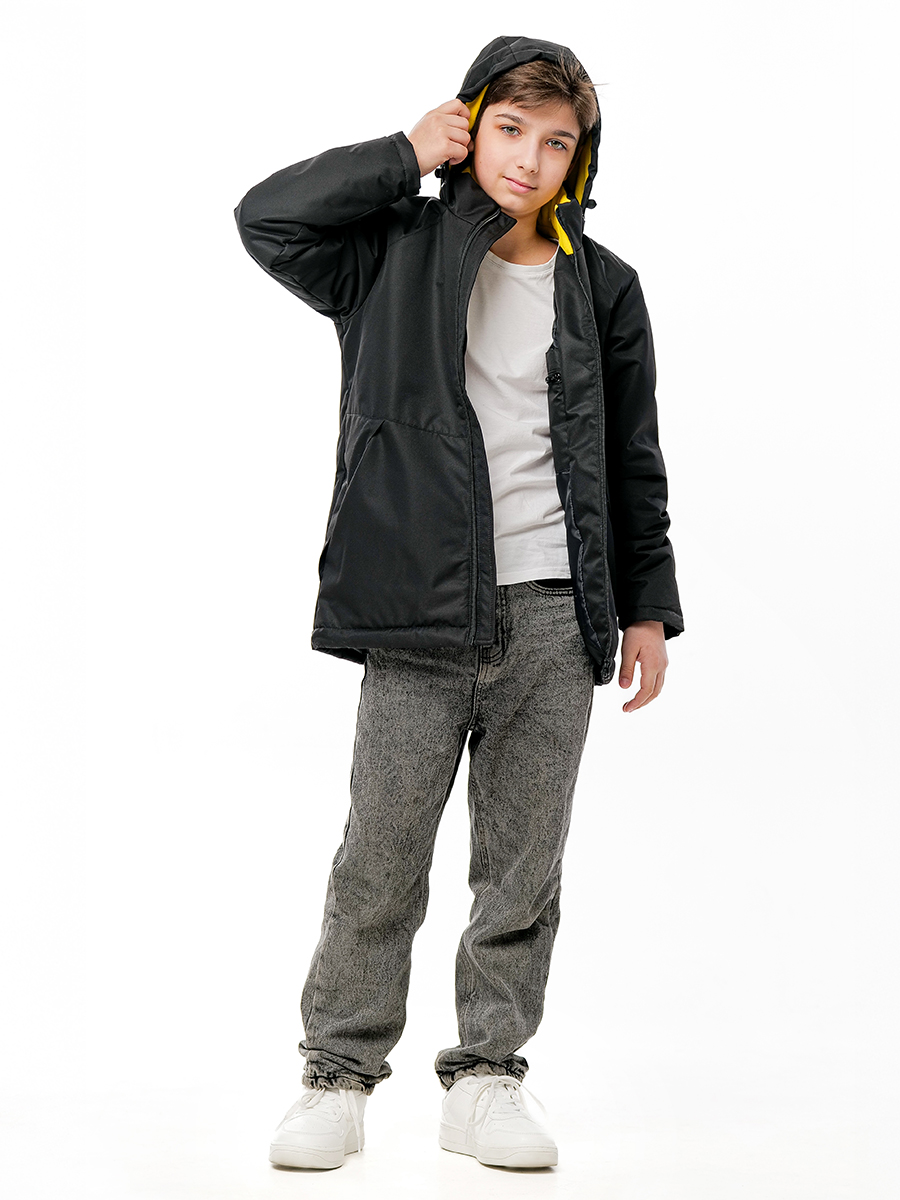 Куртка RODOS М-245/черный(желтый) - фото 5