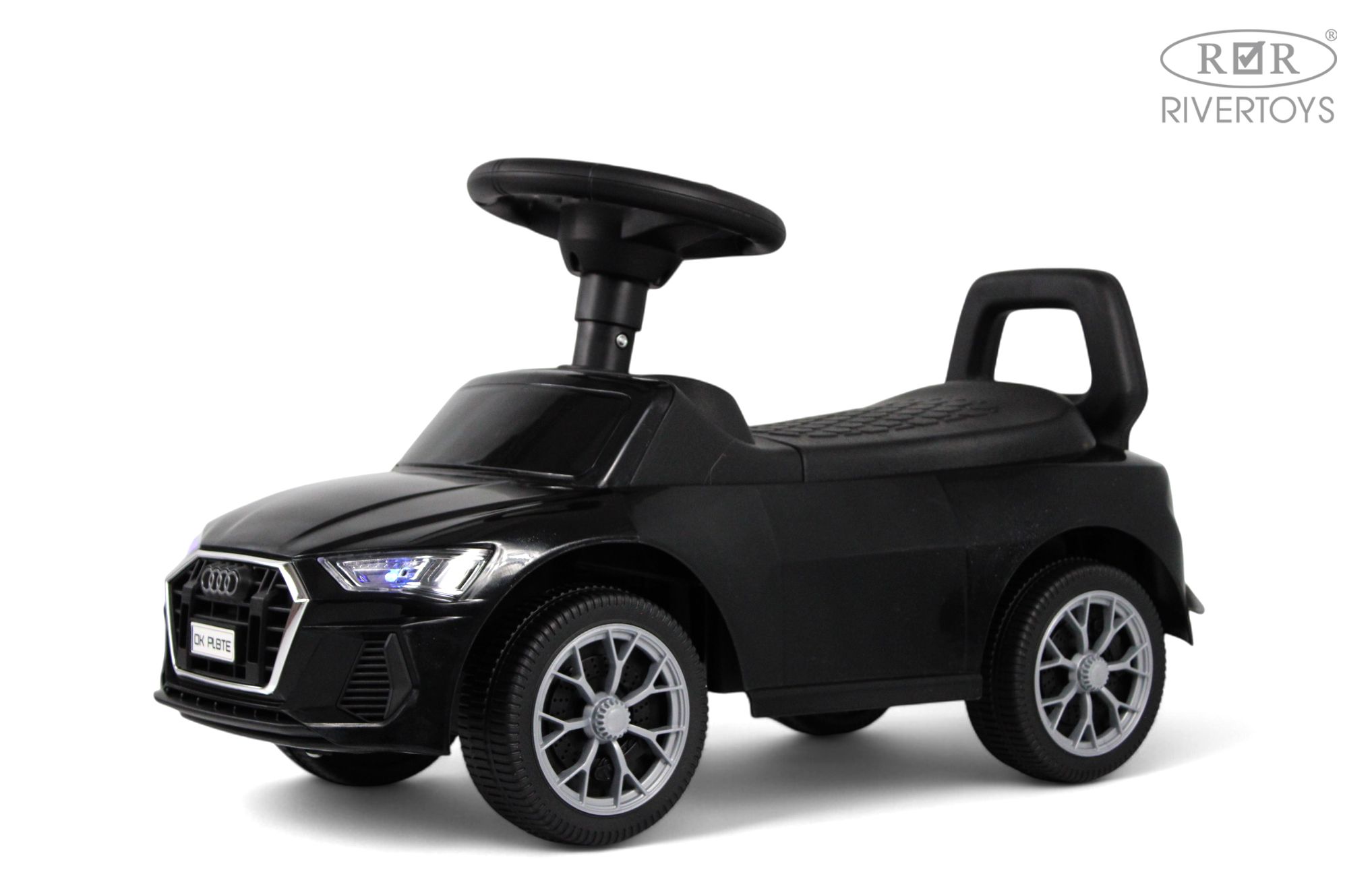 Каталка RIVERTOYS Z004ZZ-A-BLACK черный - фото 1