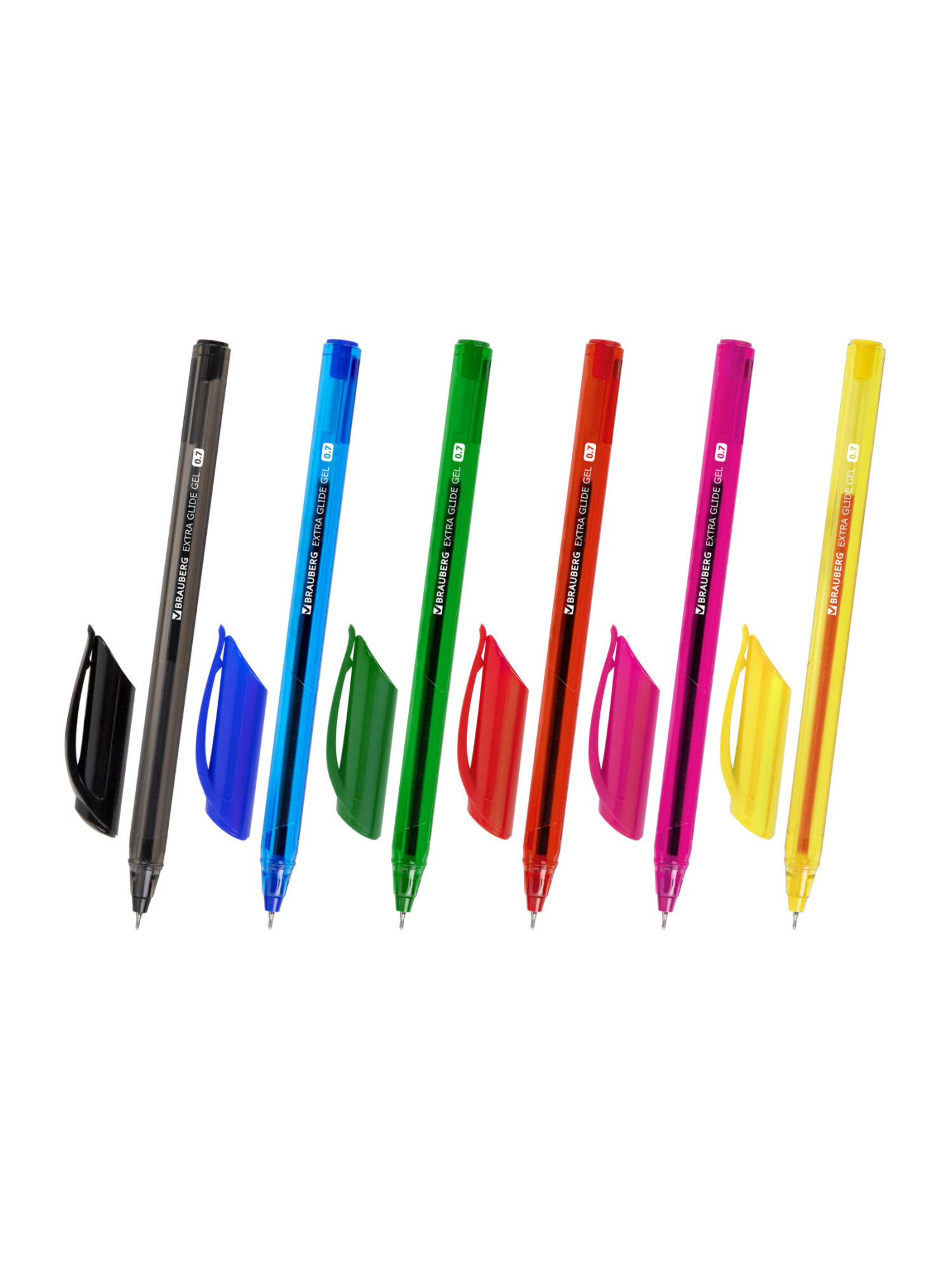 Ручка гелевая Brauberg 6 шт. - фото 7