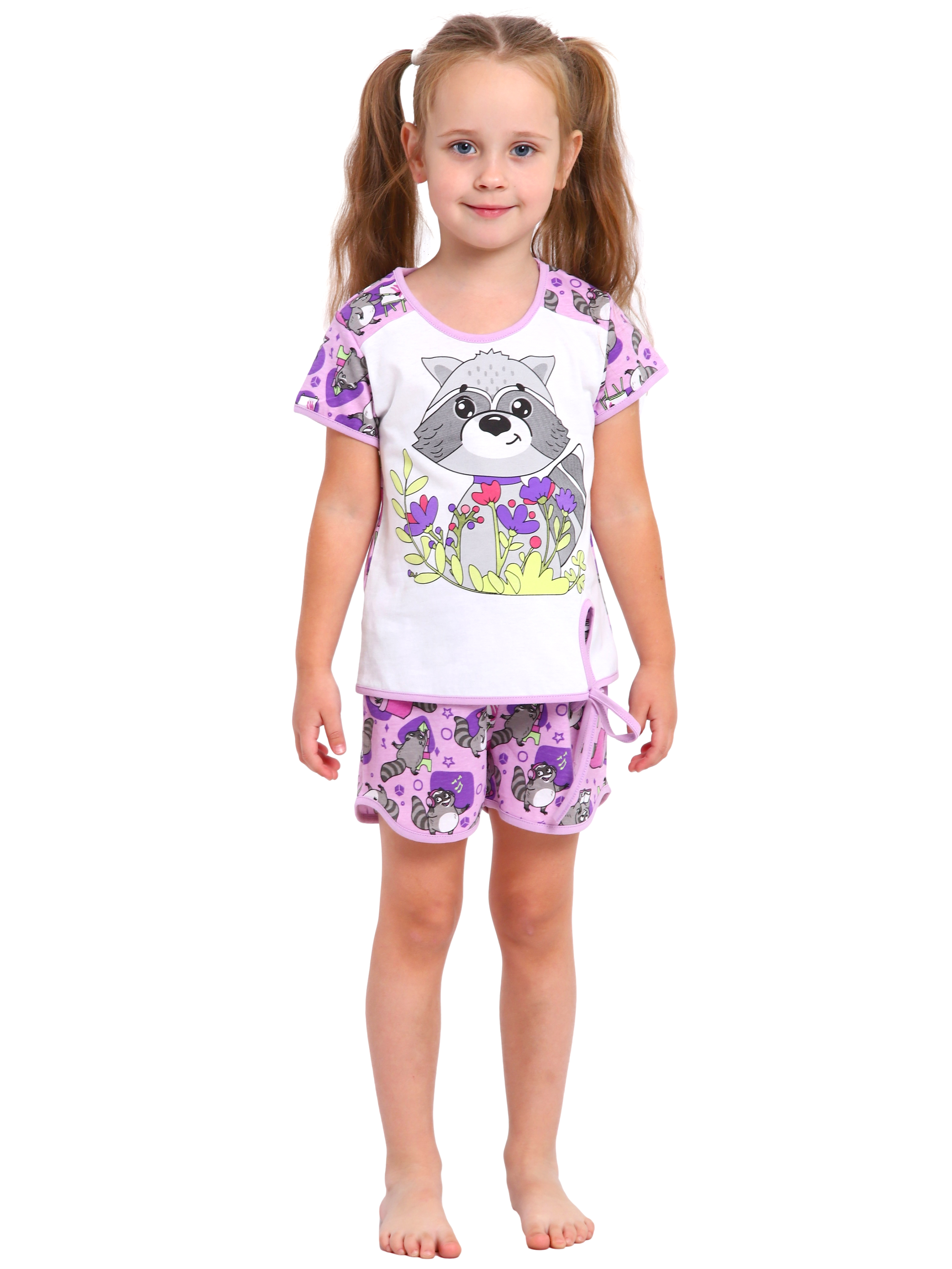 Пижама ДО-Детская Одежда 0022Р/сиреневый - фото 2