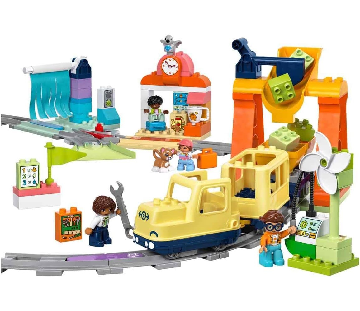 Конструктор LEGO DUPLO Большой пассажирский поезд 103 дет. - фото 2