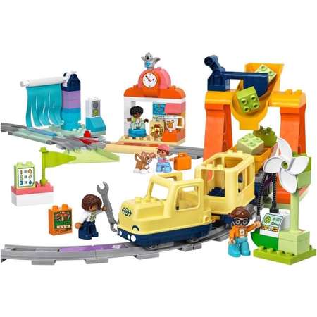 Конструктор LEGO DUPLO Большой пассажирский поезд блочный