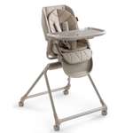 Стульчик для кормления Happy Baby ROMEO серый