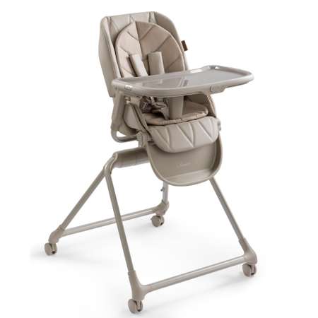 Стульчик для кормления Happy Baby ROMEO серый