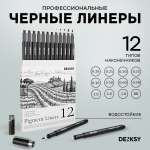 Ручка капиллярная DENKSY 12 шт.