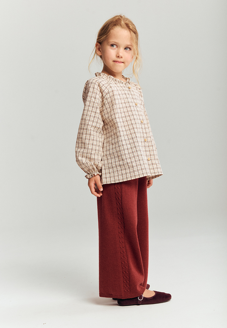 Брюки artie W25M07BR-1462D/Бордовый - фото 2