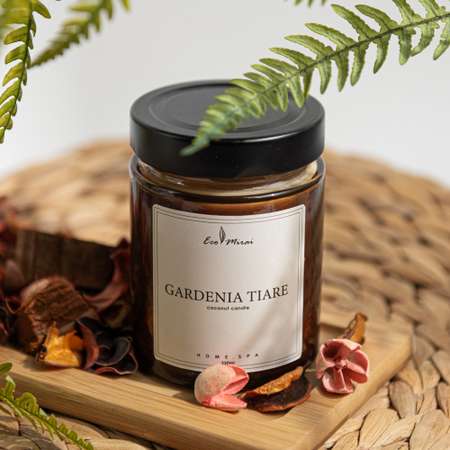 Свеча кокосовая Eco Mirai GARDENIA TIARE