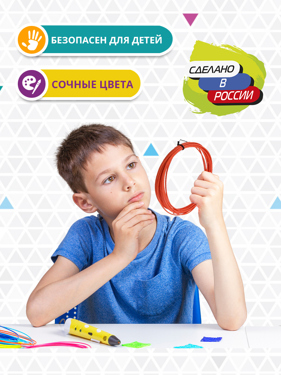 Пластик Funtasy Оранжевый - фото 2