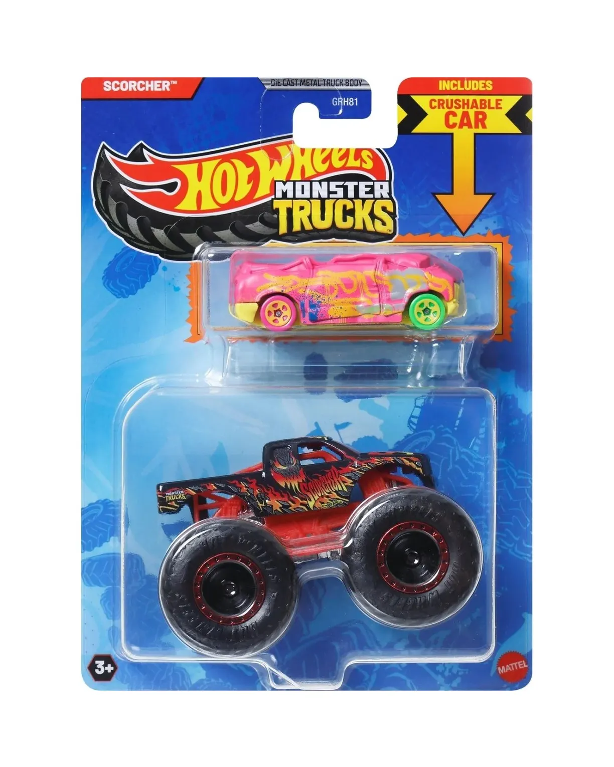 Внедорожник Hot Wheels 1:64 JCG31 - фото 1