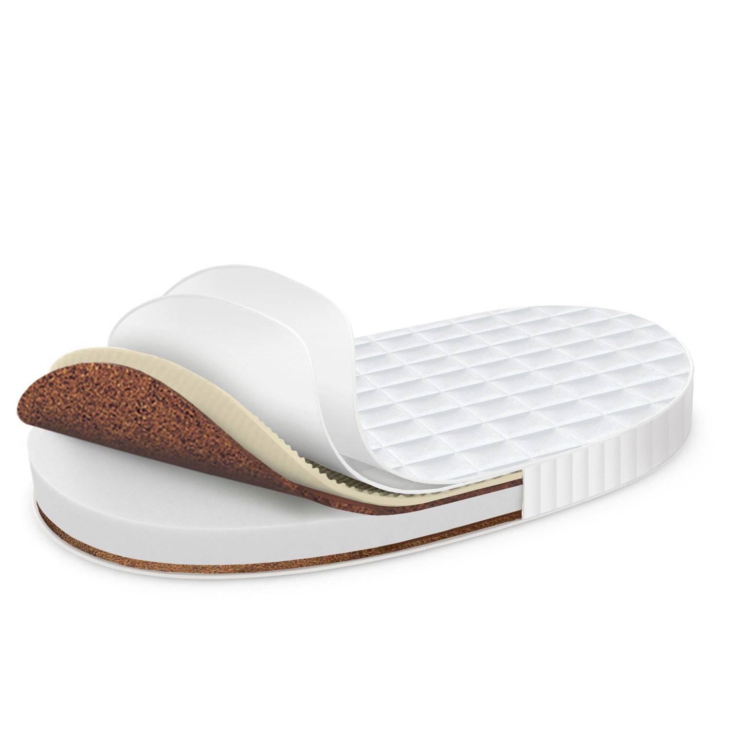 Матрас Amarobaby Ortho Massage Ellipse - фото 8