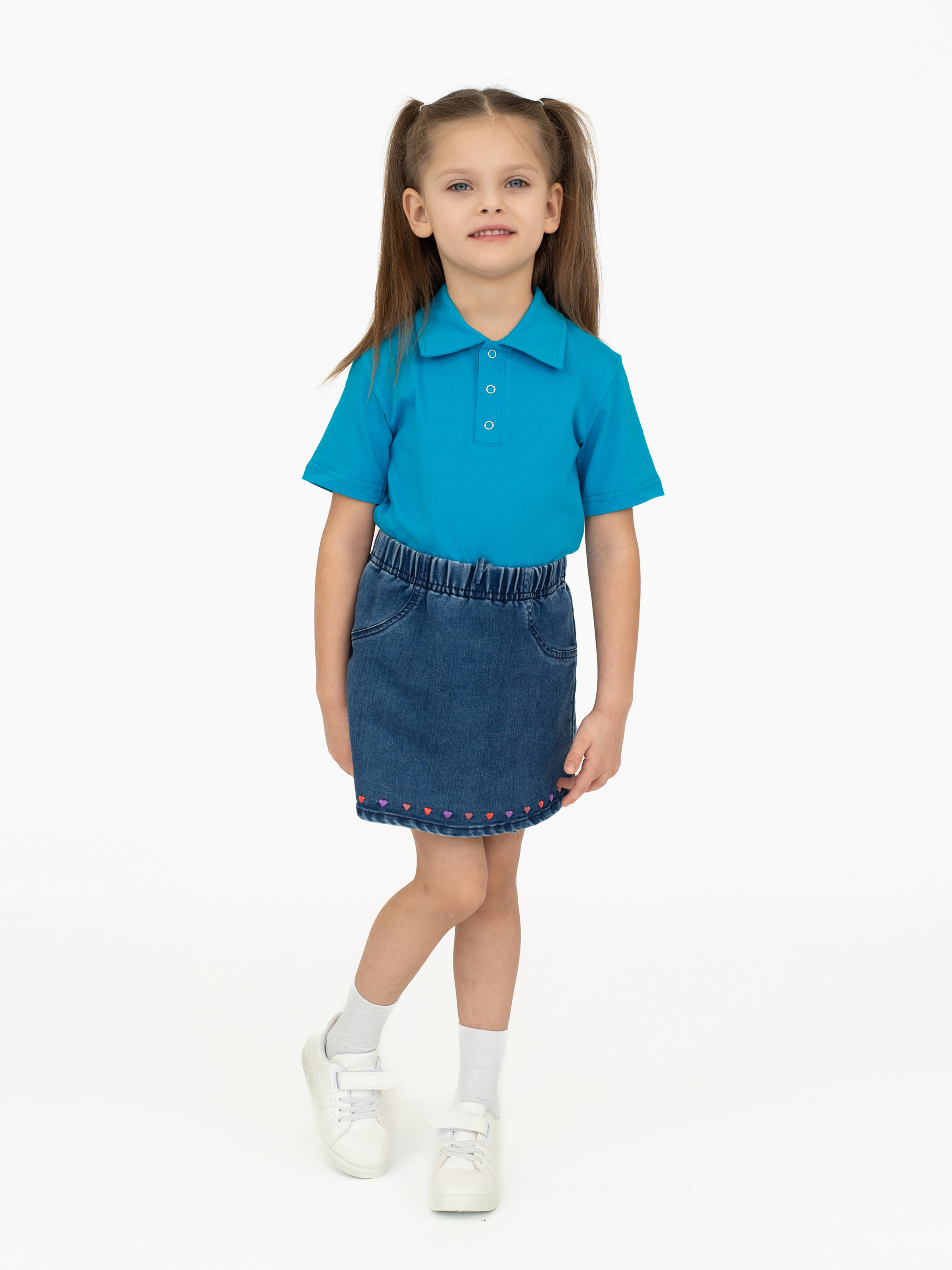 Поло Утенок 659 бирюза - фото 15