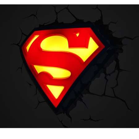 Светильник 3D 3DLightFx Superman Logo