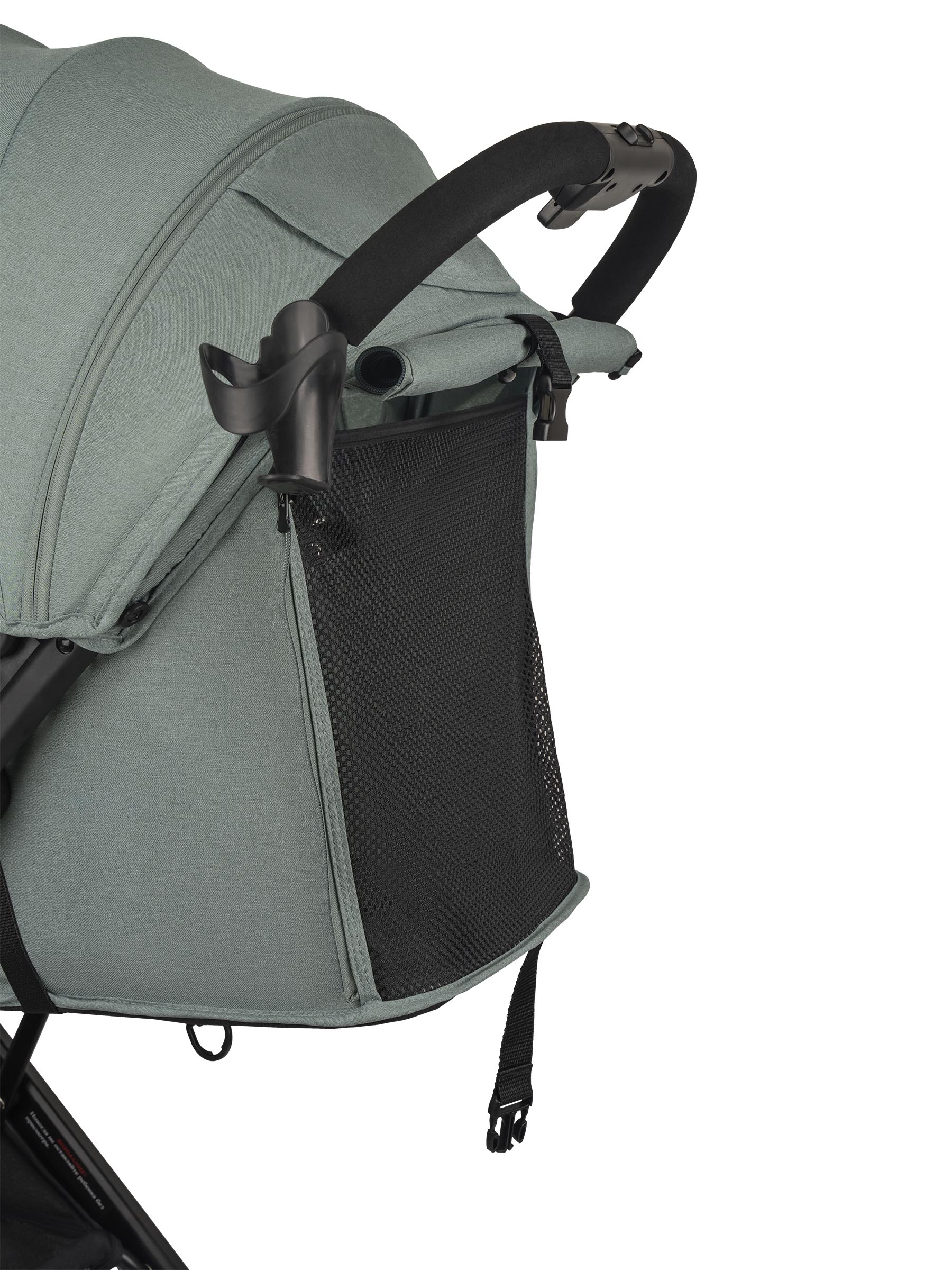 Коляска прогулочная Indigo Trip для путешествий зеленый - фото 22