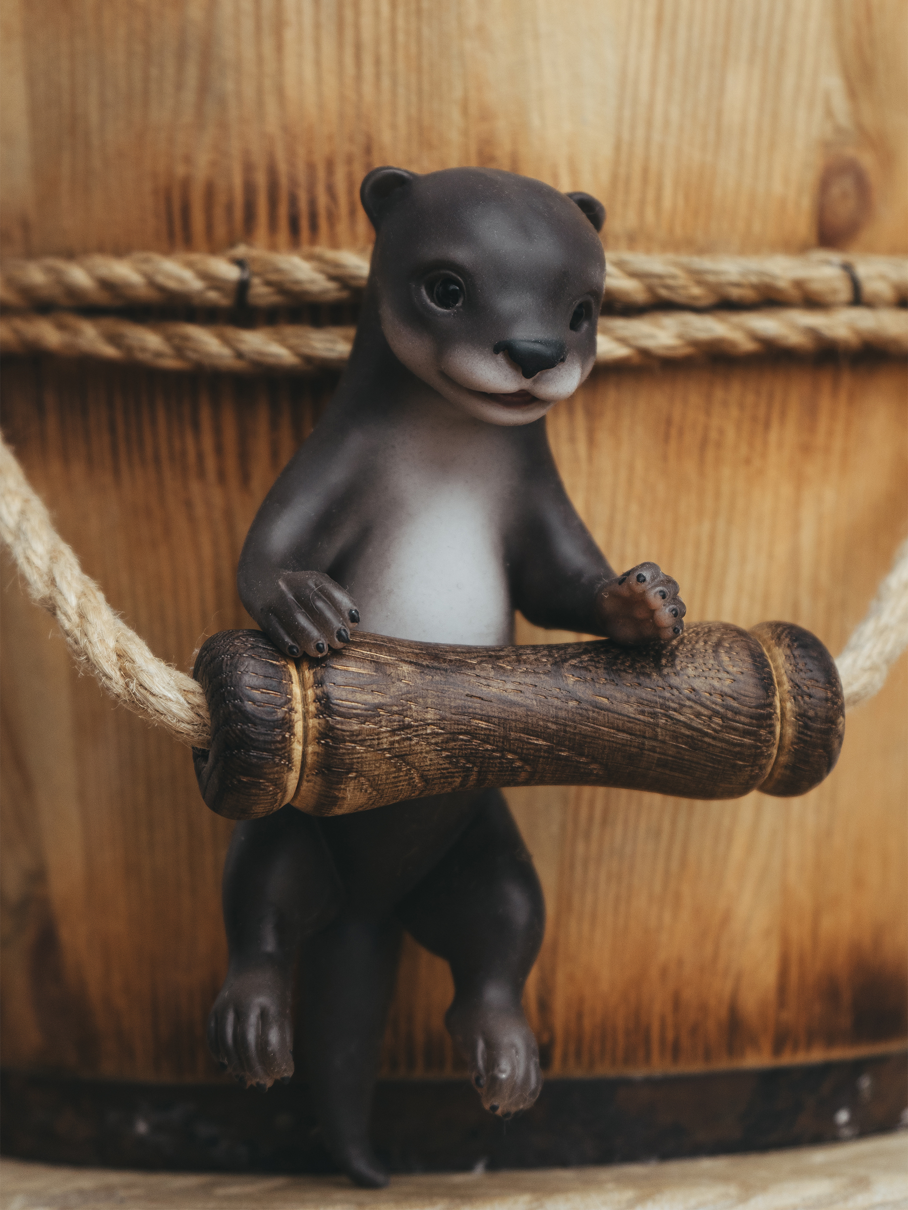 Кукла мини Magic Manufactory "Magic Pets", выдра высота 15 см 4631175965922 - фото 12