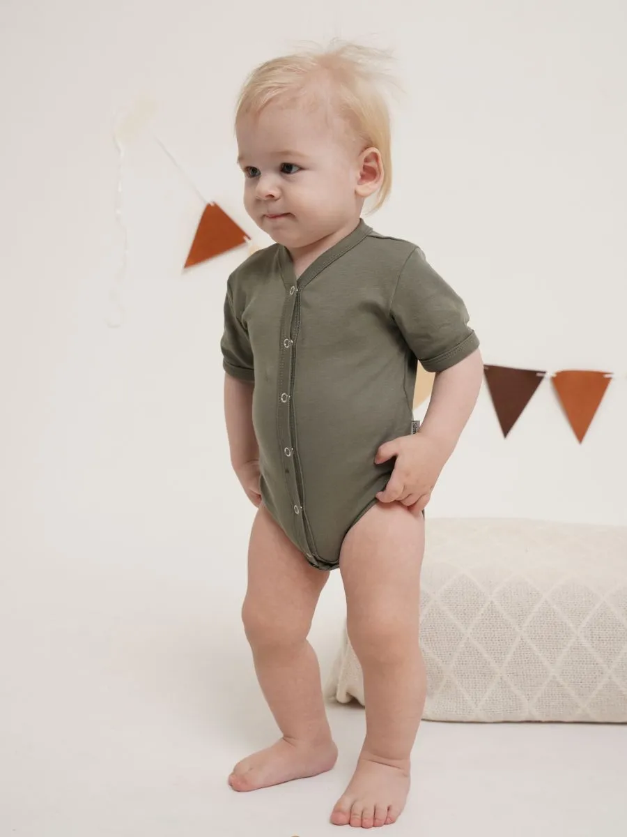 Боди 3 шт Супер Пупс нбр/3пр/бд/коррук/SK23хакилисточкиветочки - фото 16