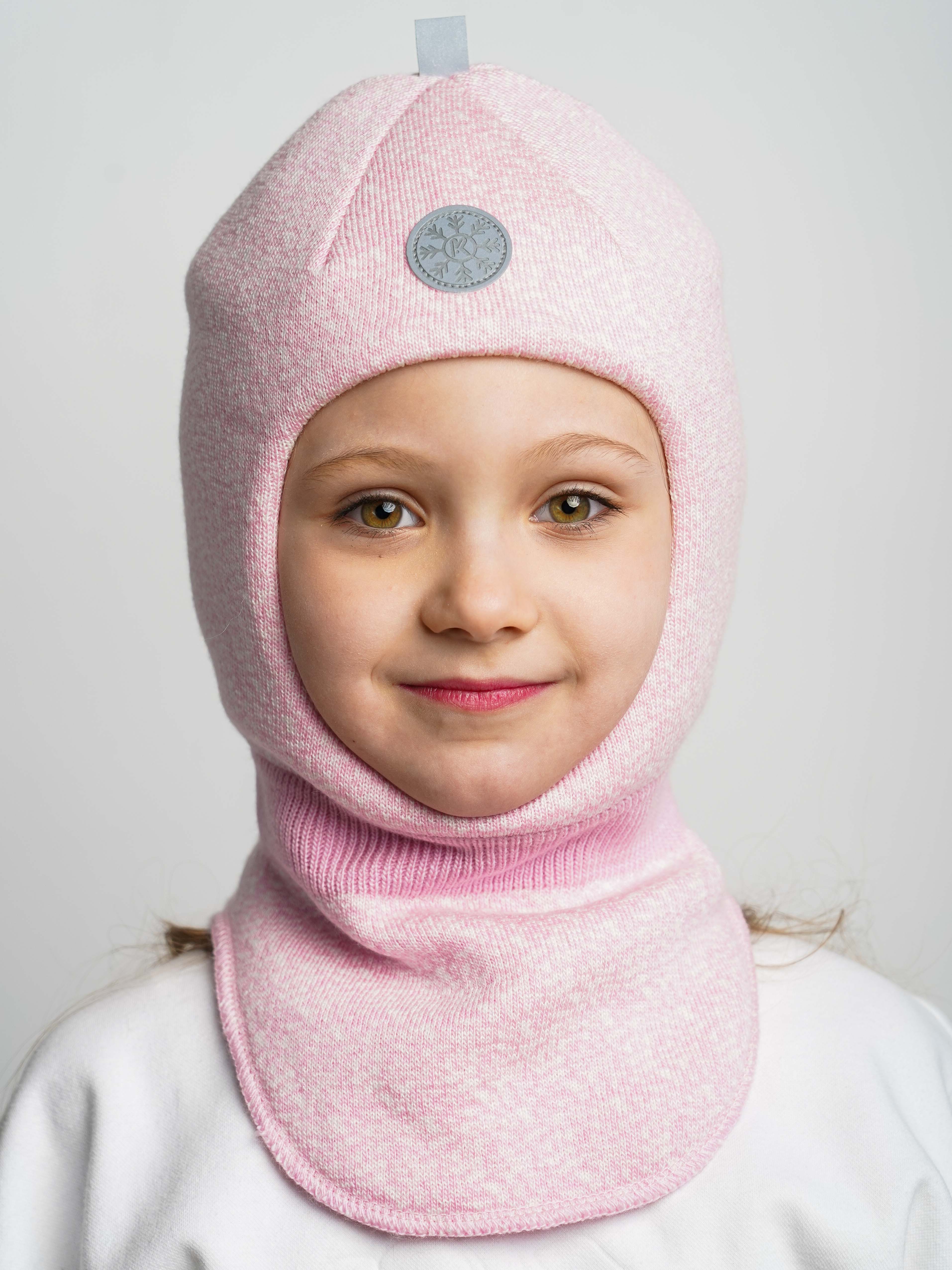 Шапка ПриКиндер U-W_231499 Цвет: Розовый меланж - фото 2