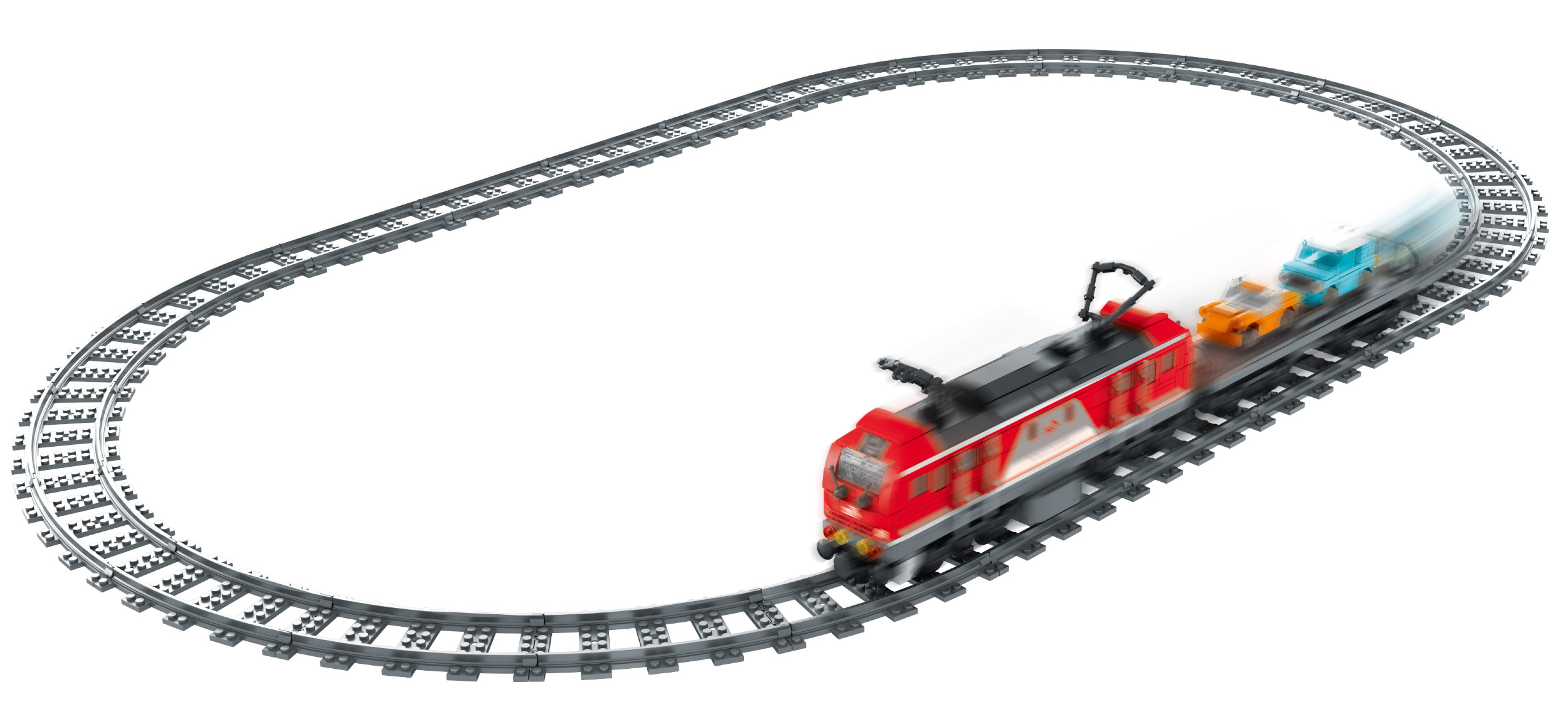 Конструктор Im.Master Локомотив 617 дет. - фото 3