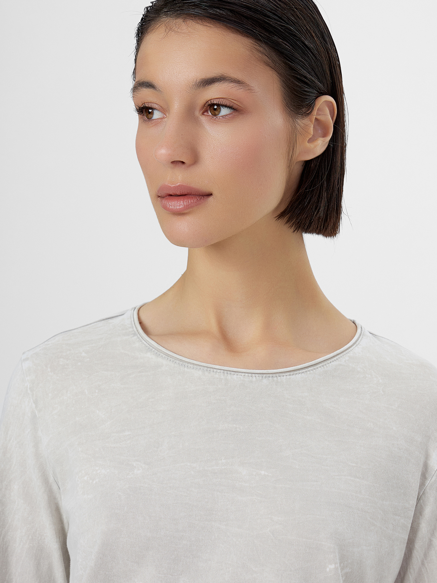 Лонгслив Mark Formelle (Марк Формэль) 122967/ACID WASH светлый - фото 5