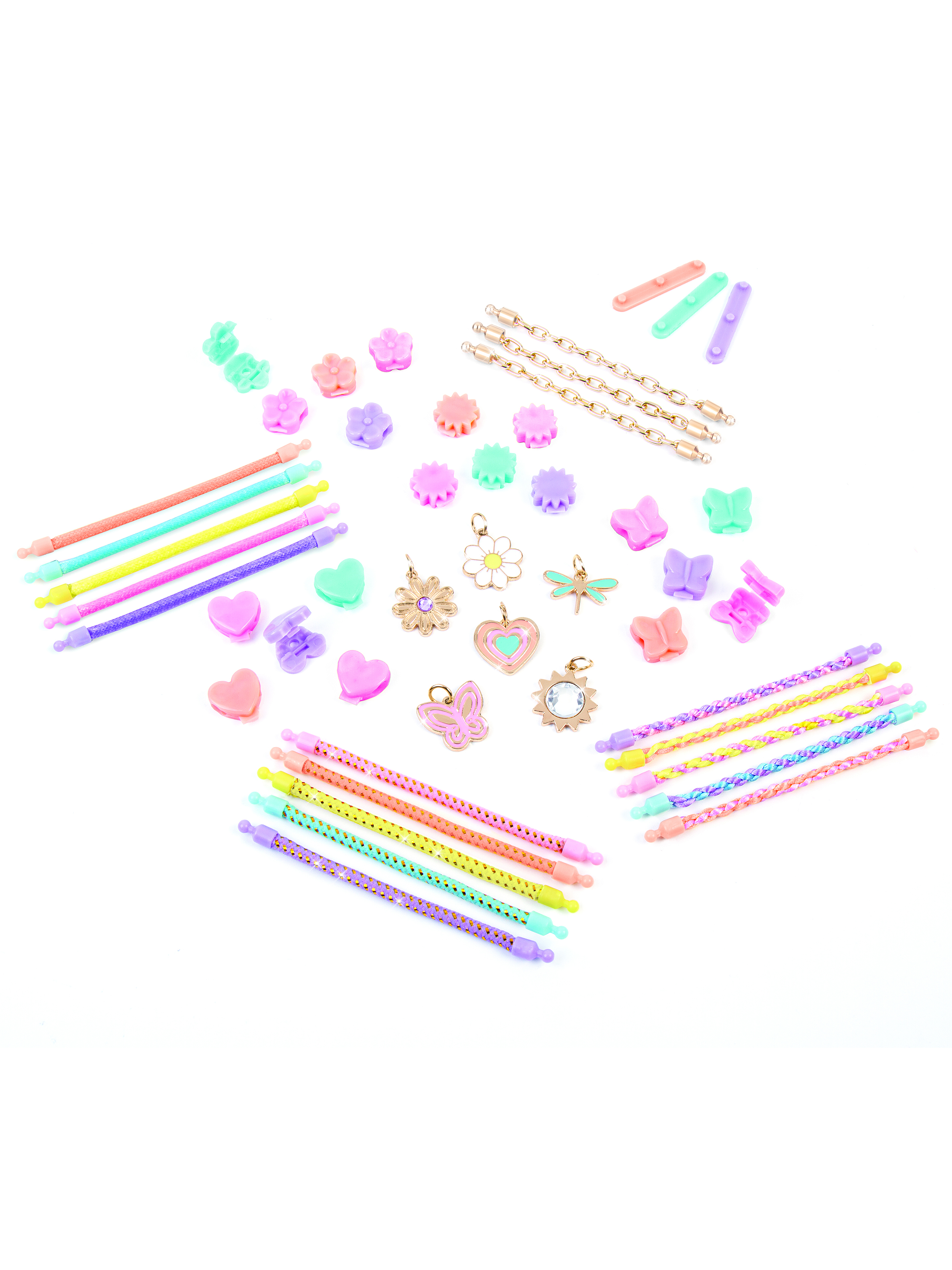 Набор для творчества Make it Real плетение Браслеты Золотое очарование - фото 7