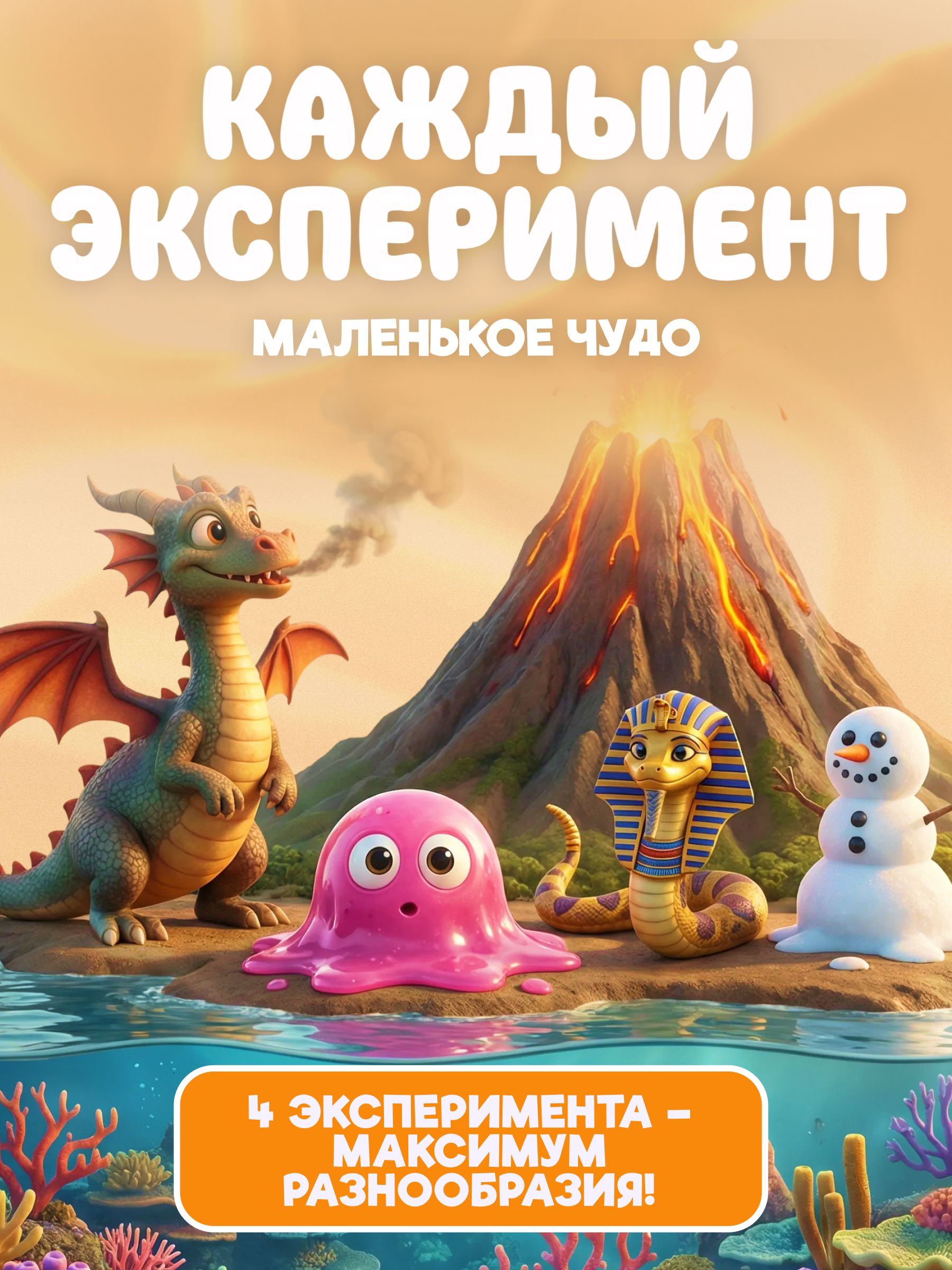 Набор для опытов Наукасити 4 в 1 - фото 3