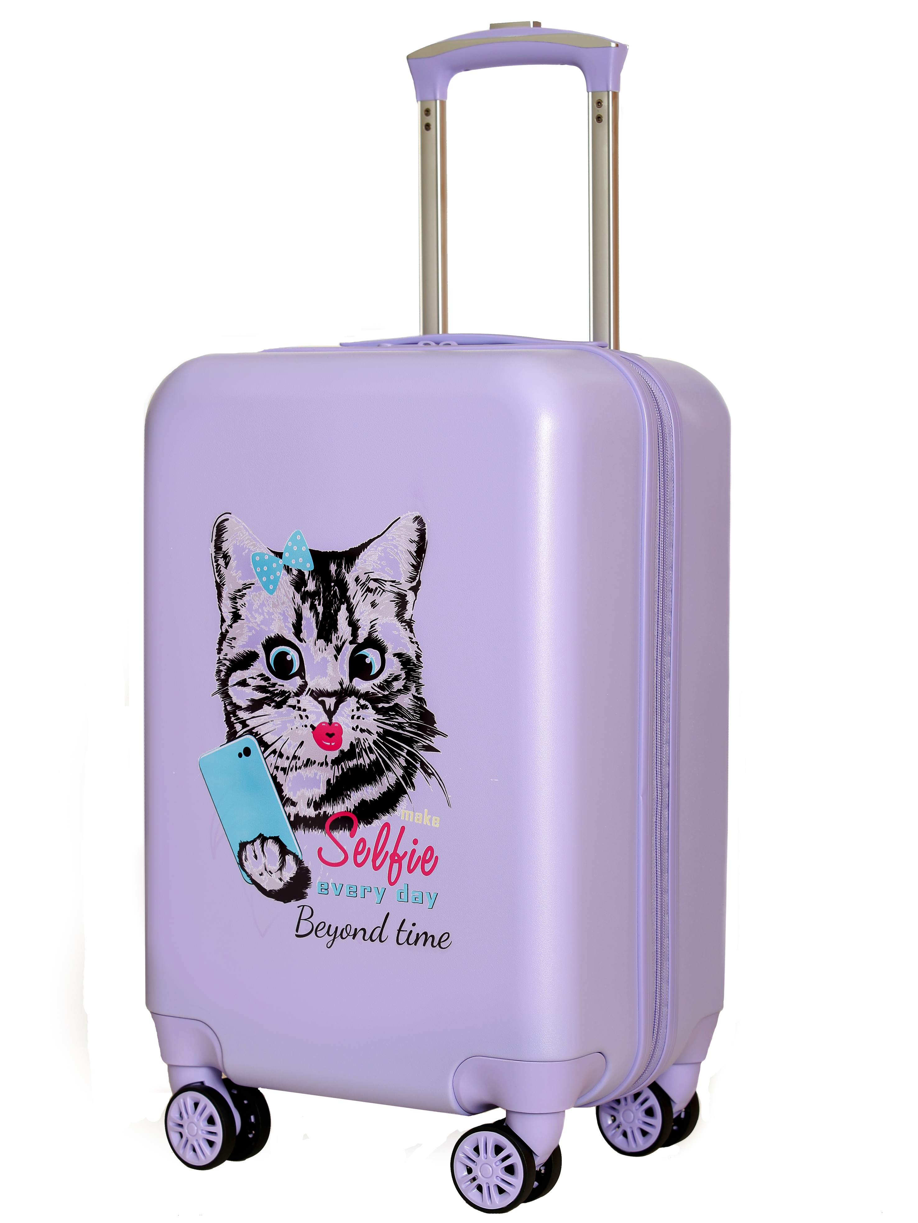 Чемодан Beyond time Кошечка с телефоном - фото 8