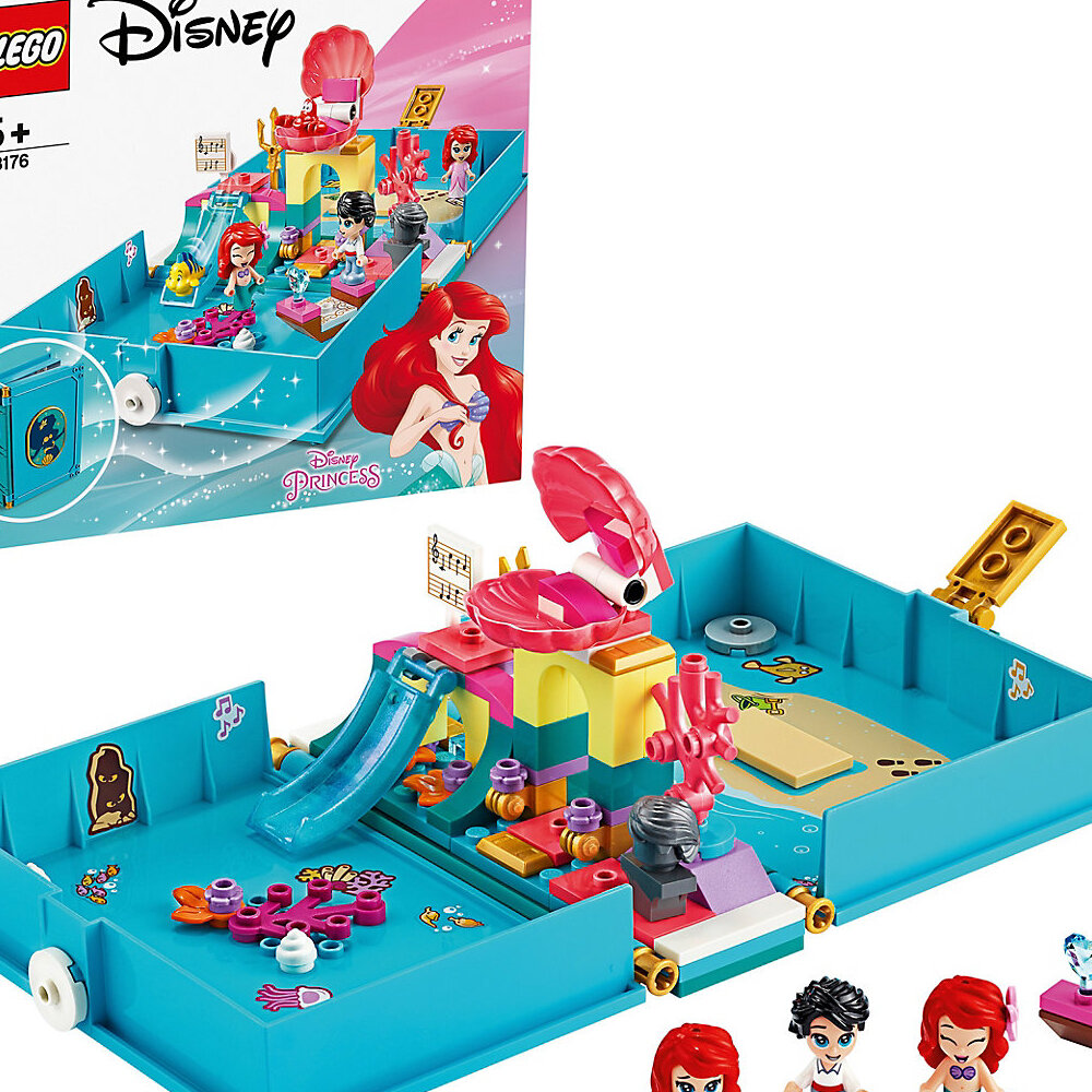 Конструктор LEGO Disney Princess Книга приключений Ариэль 43176 105 дет. - фото 2