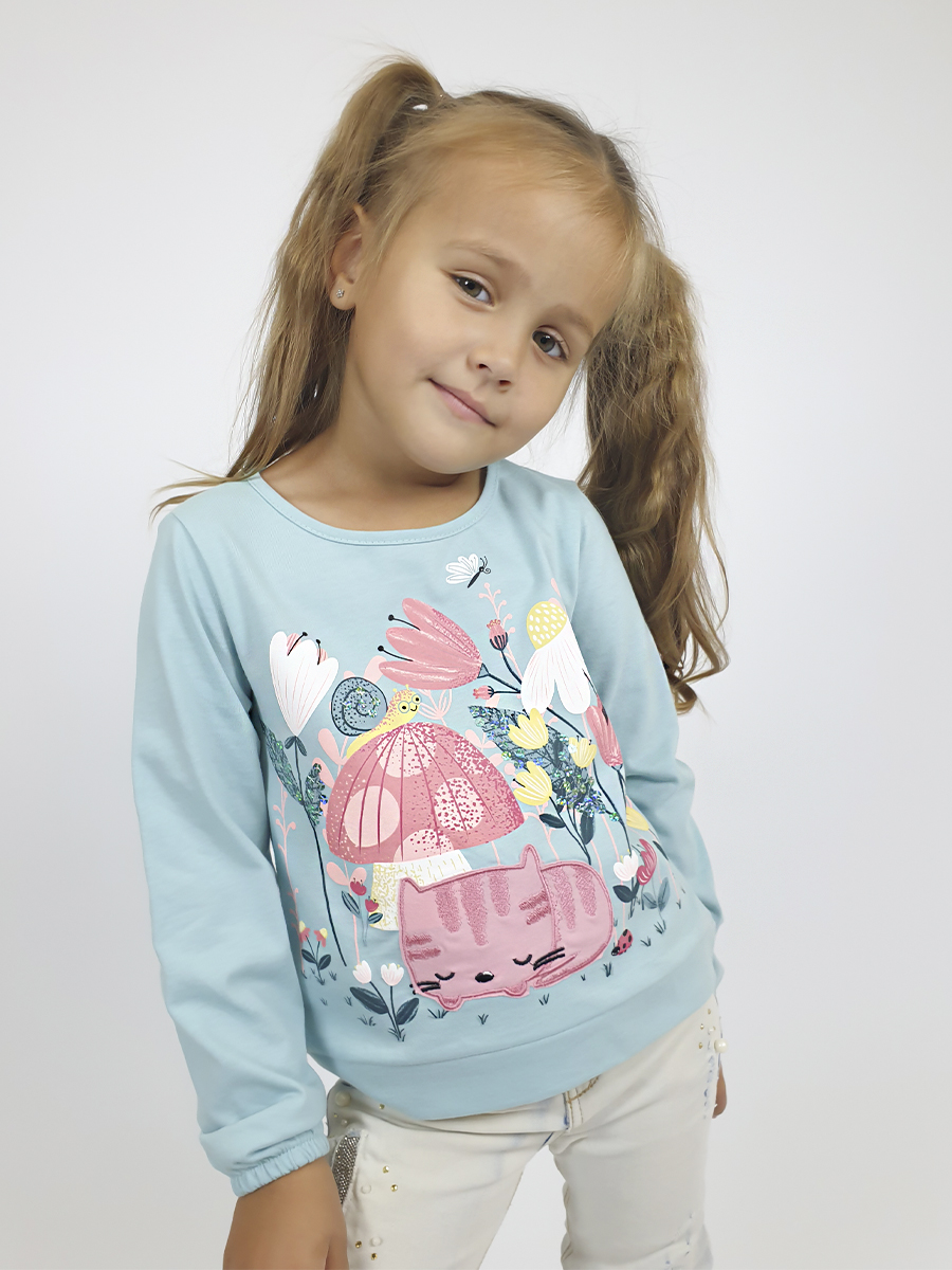 Свитшот Luneva 16-147-5. - фото 2