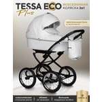 Коляска 2в1 JOVOLA Tessa Classic Eco Plus 14 05 белый