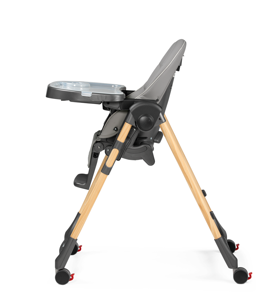 Стульчик для кормления Peg-Perego Prima Pappa Follow Me серый - фото 23