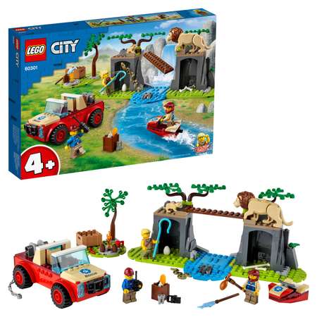 Конструктор LEGO City Wildlife Rescue Off-Roader блочный