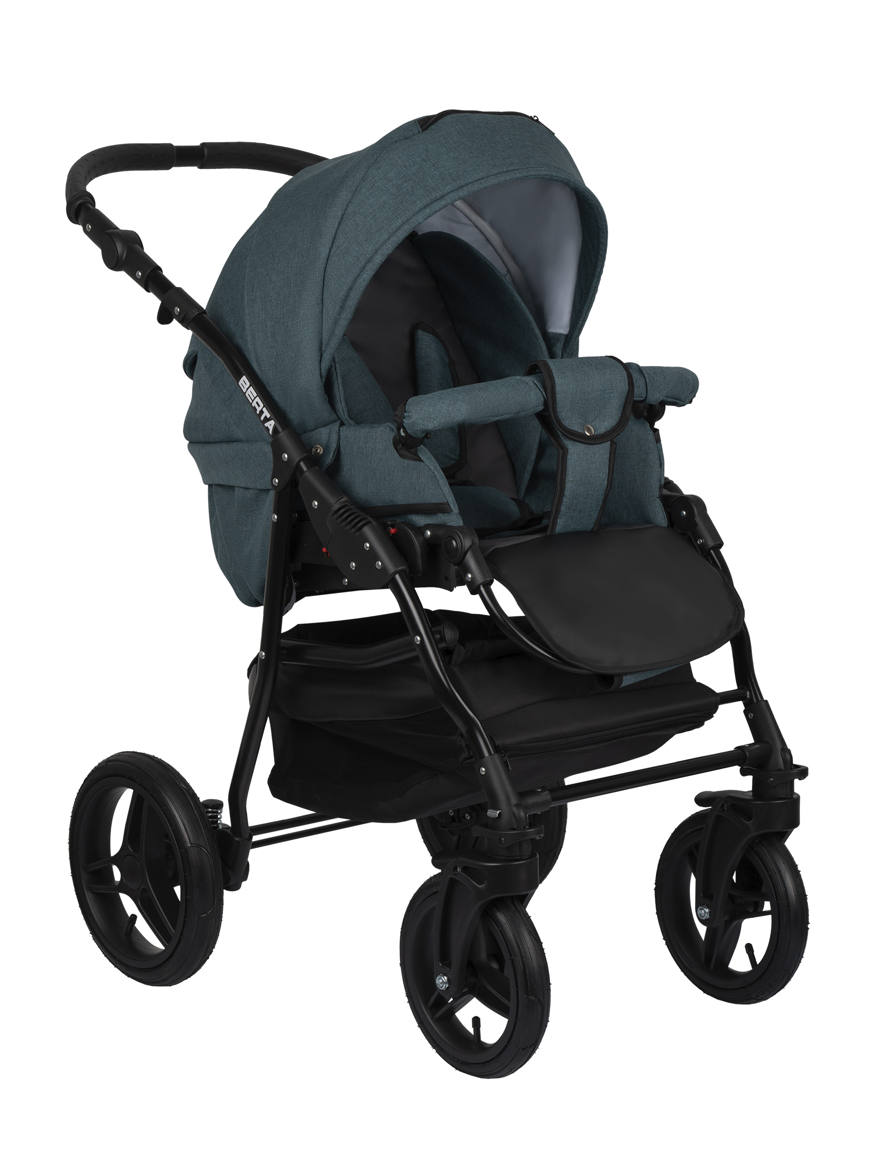 Коляска 2в1 alis BERTA 01 зеленый - фото 3