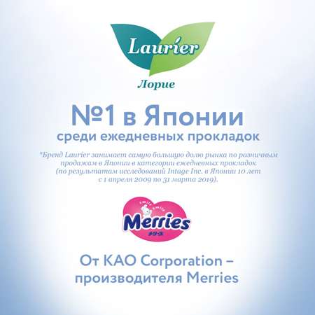 Прокладки гигиенические Laurier Premium на каждый день 54шт