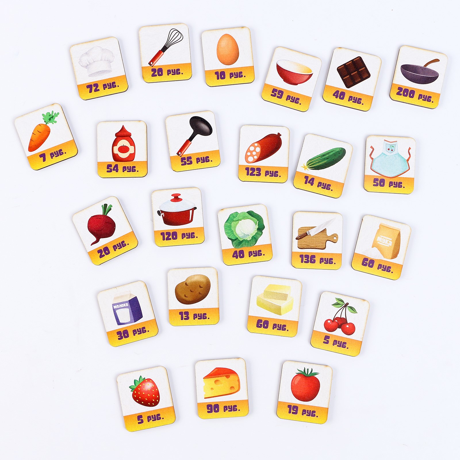 Настольная игра Лесная мастерская За покупками - фото 12