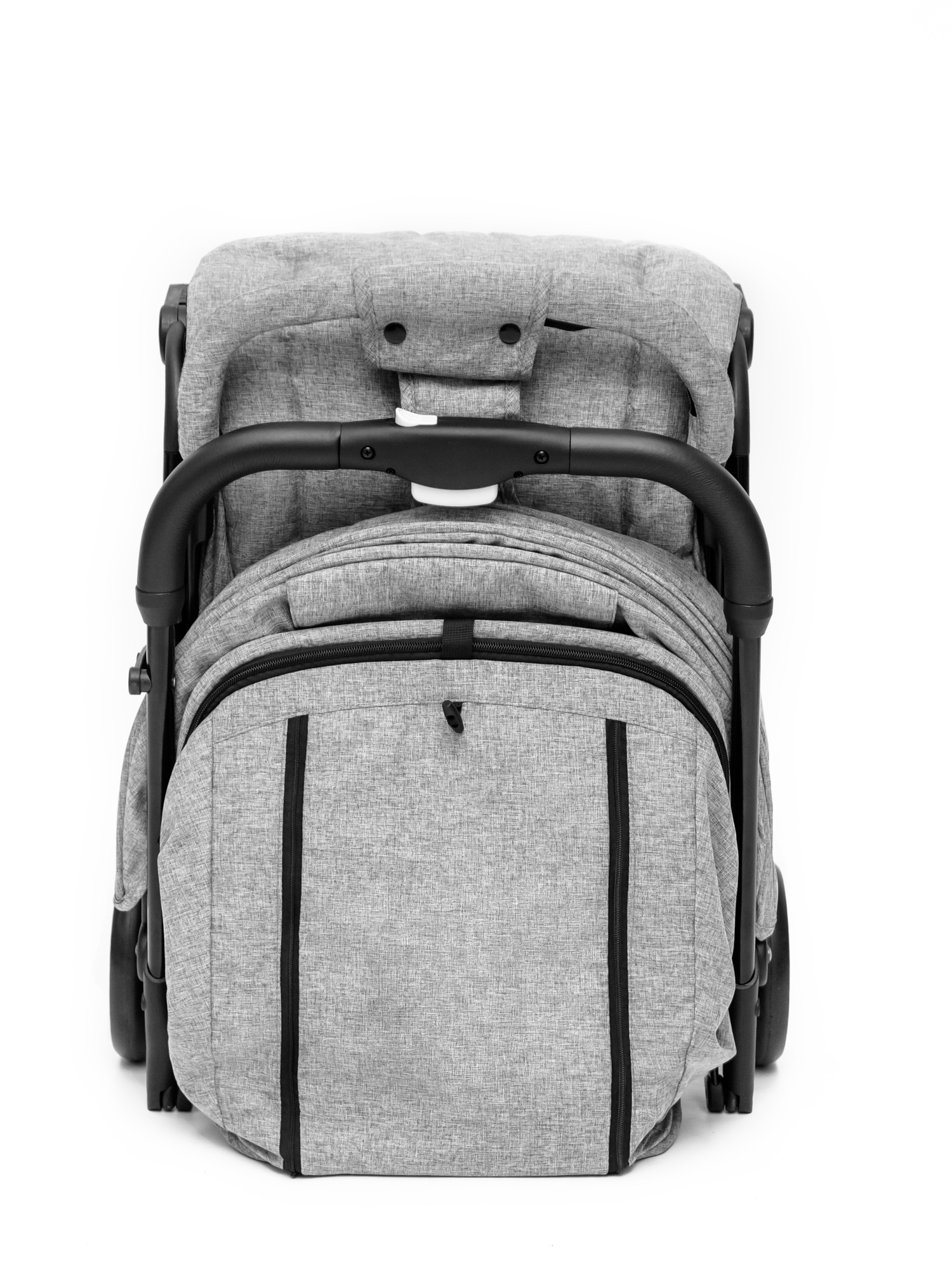 Коляска прогулочная Amarobaby Voyager серый - фото 21