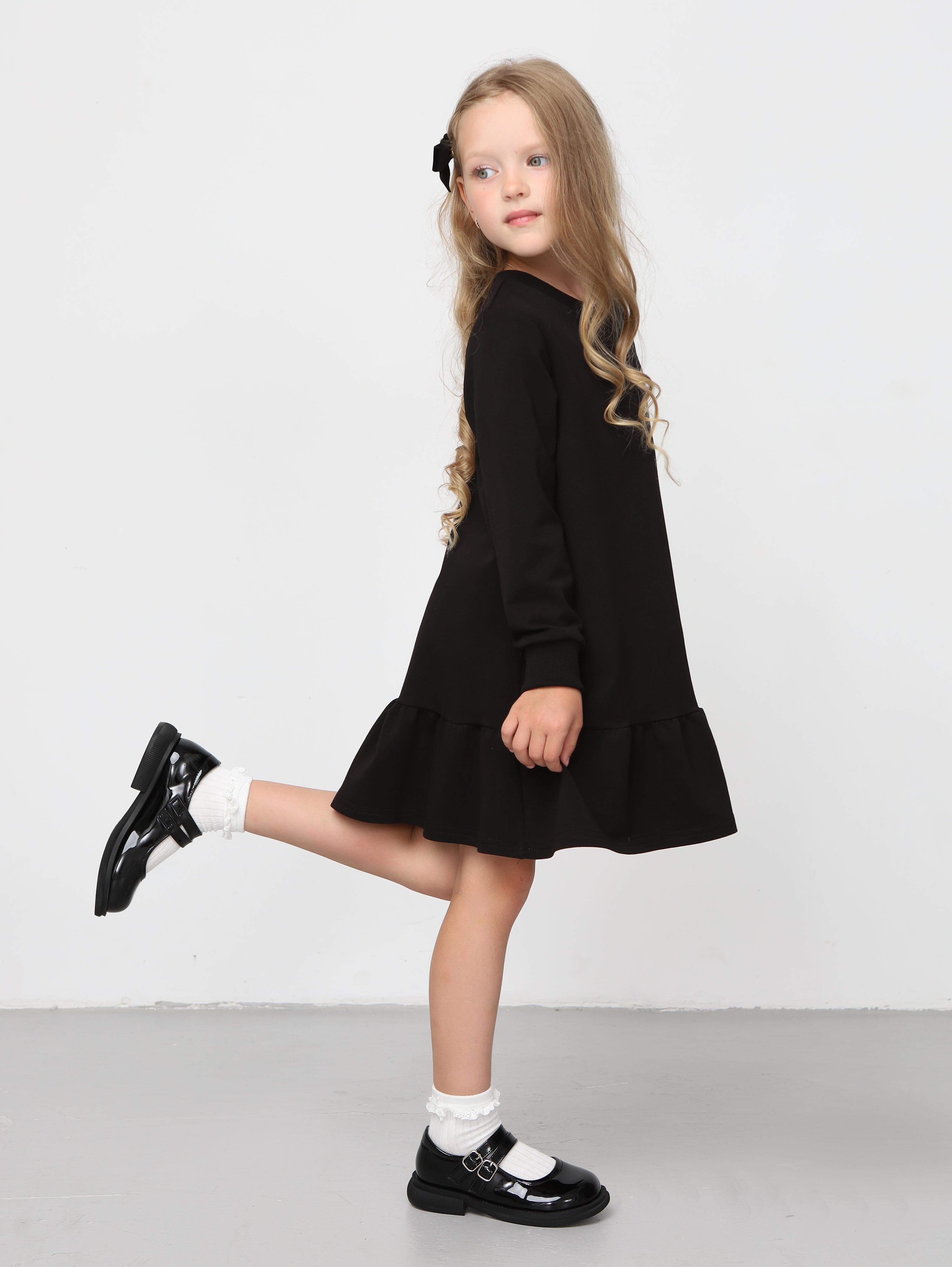 Платье Mini Me D5/черный - фото 7
