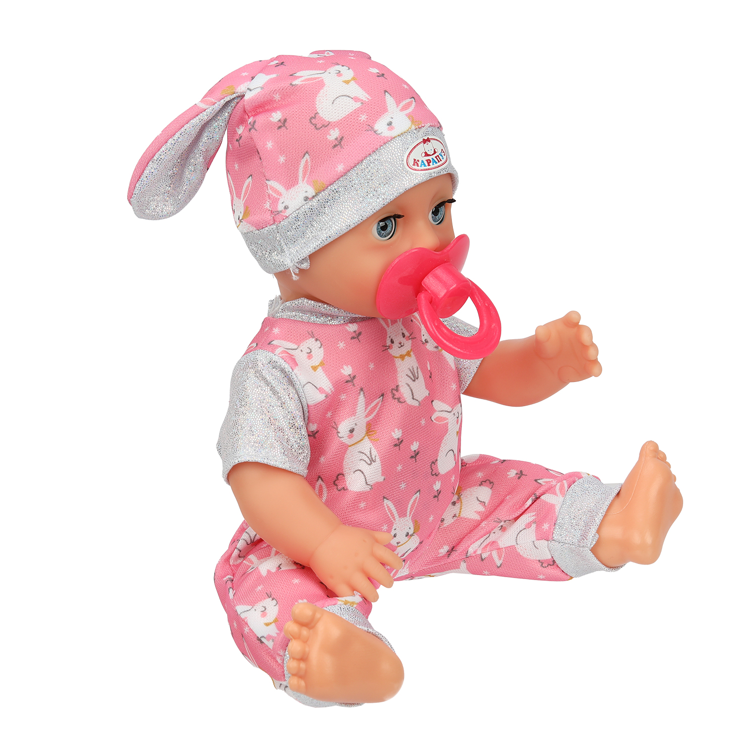 Кукла пупс Карапуз высота 25 см 390847 - фото 4