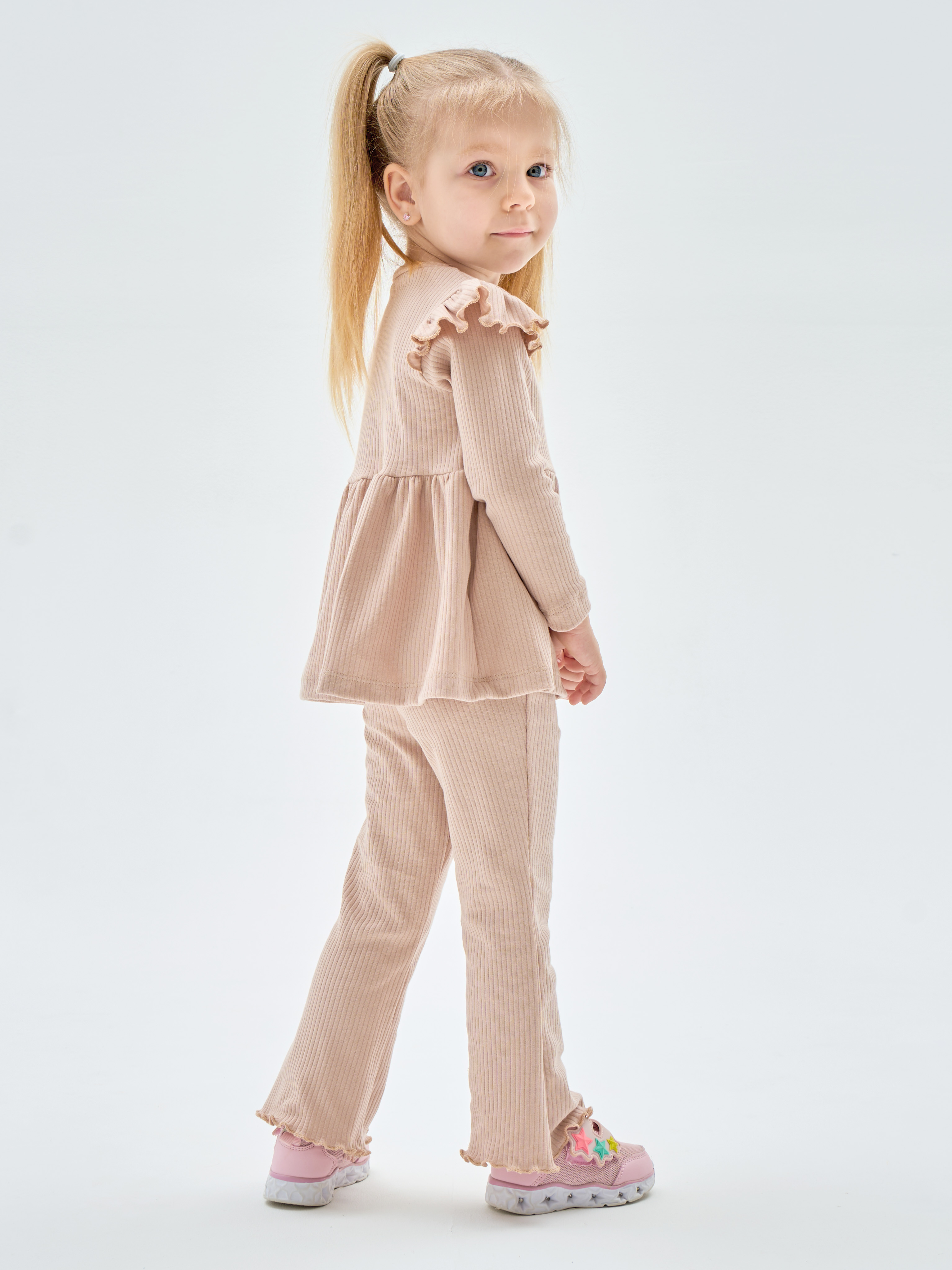 Костюм LEVA костюм_ласточка_бежевый - фото 3