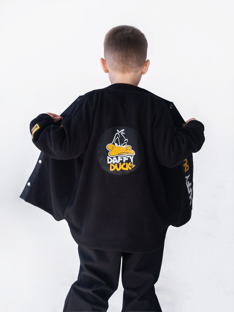 Толстовка MAKIDS рубашка_двухстор_черный+черный - фото 2