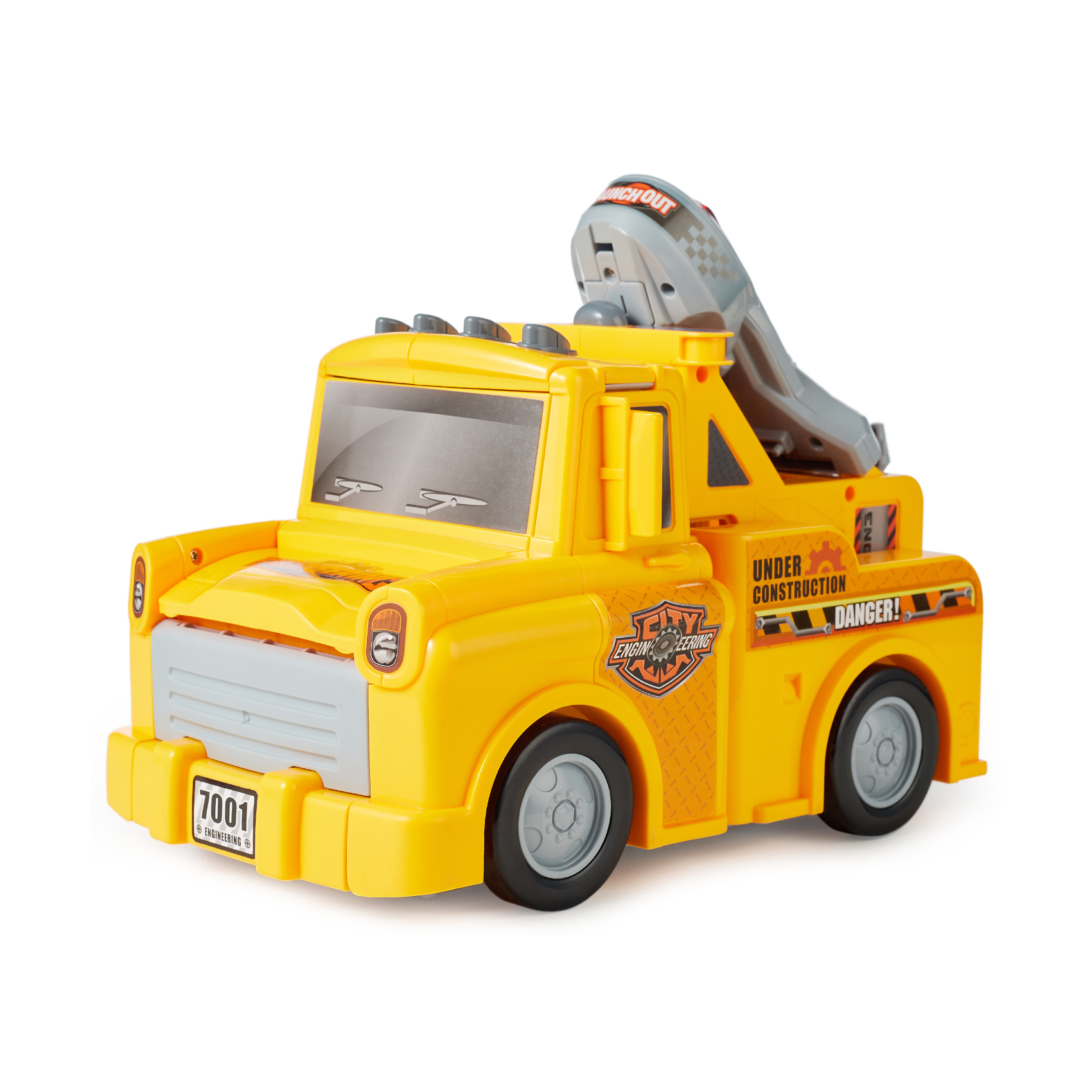 Игровой набор Happy Baby грузовик-станция 331886_orange - фото 14