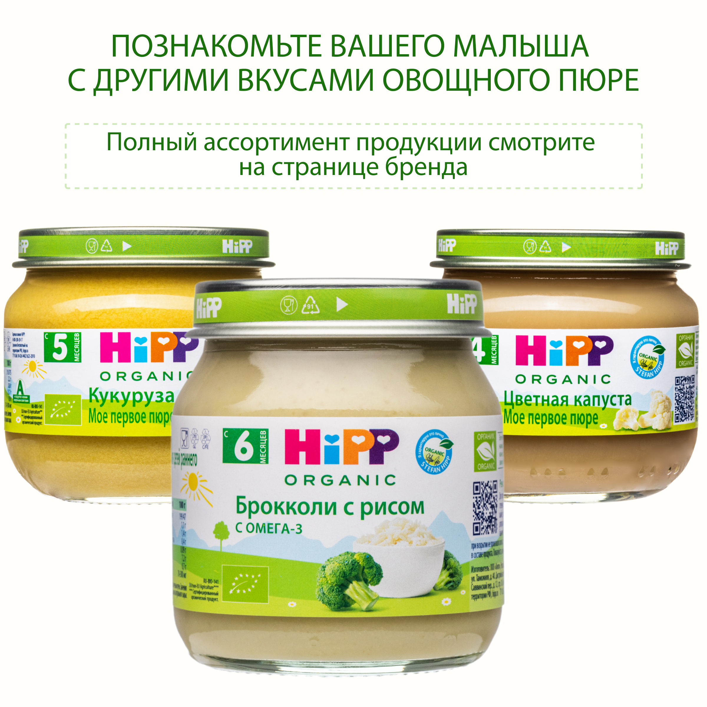 Пюре Hipp Овощное ассорти с 7 мес 100 г - фото 6