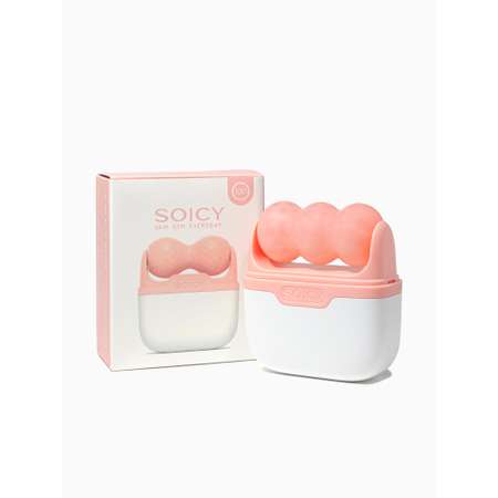 Роликовый массажер для лица Mezonica Soicy 30 pink