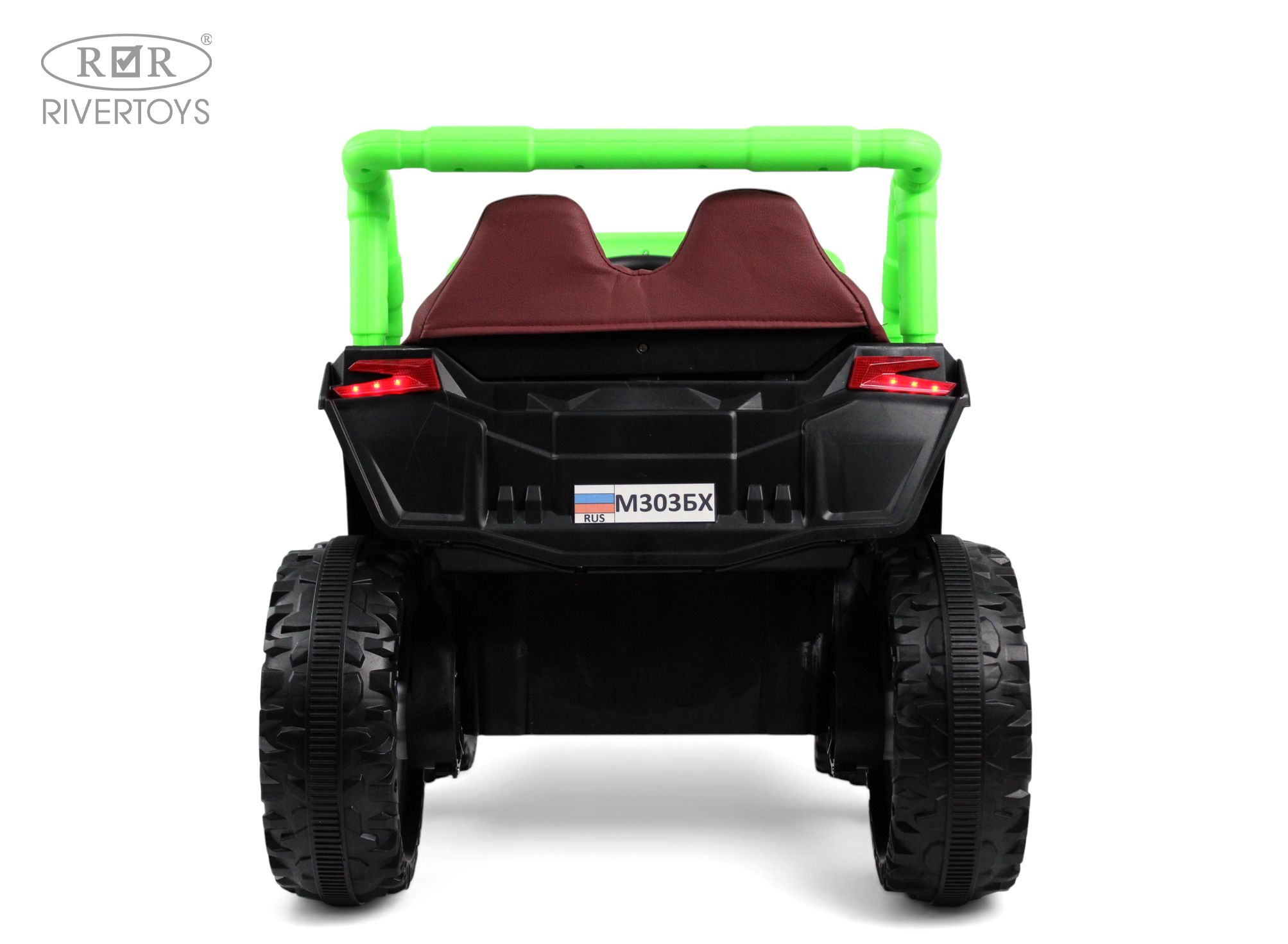 Электромобиль RIVERTOYS М303БХ-GREEN С пультом ДУ - фото 13