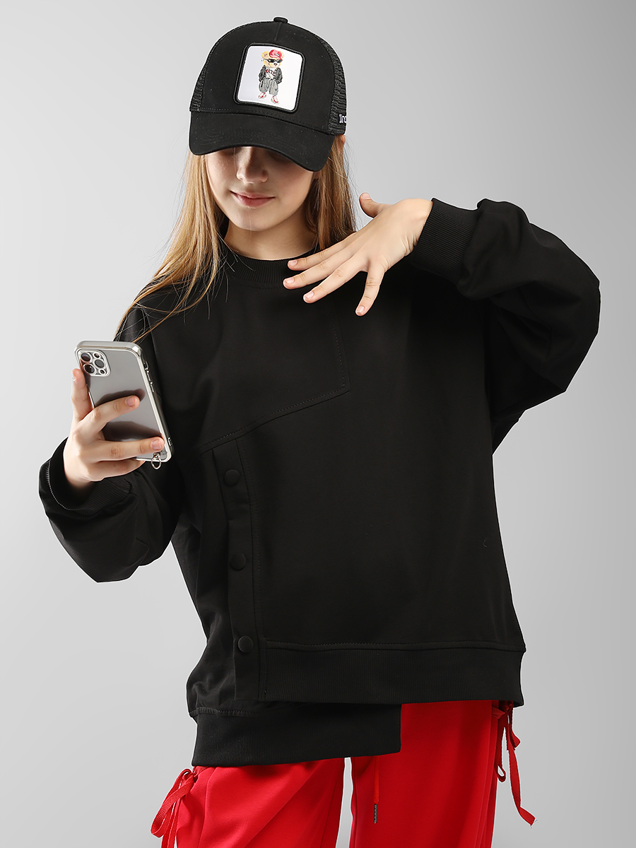 Джемпер Соль и Перец SP2730черный - фото 11