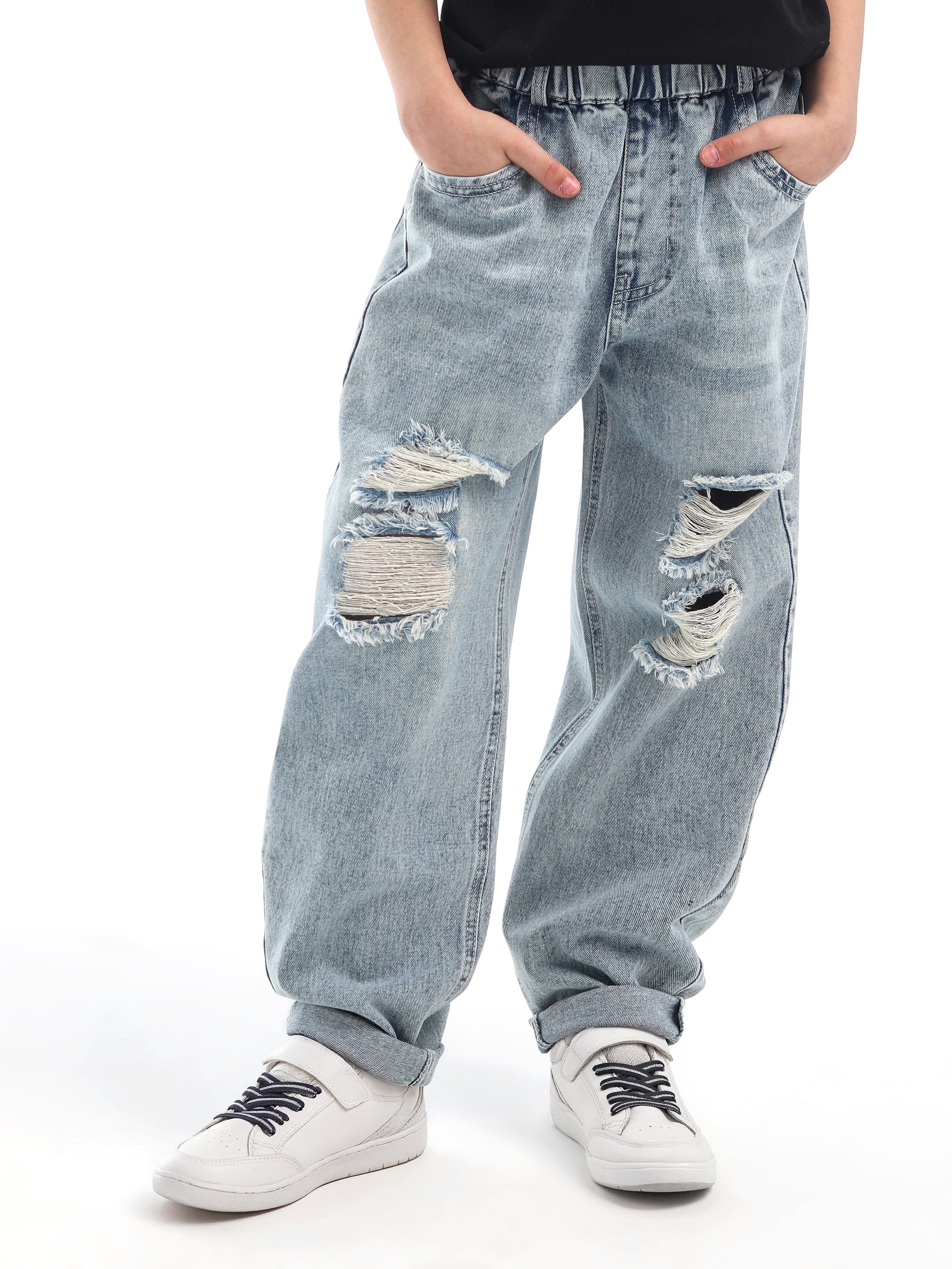 Джинсы СИНИЙ МИР WUD18324-G39 - фото 15