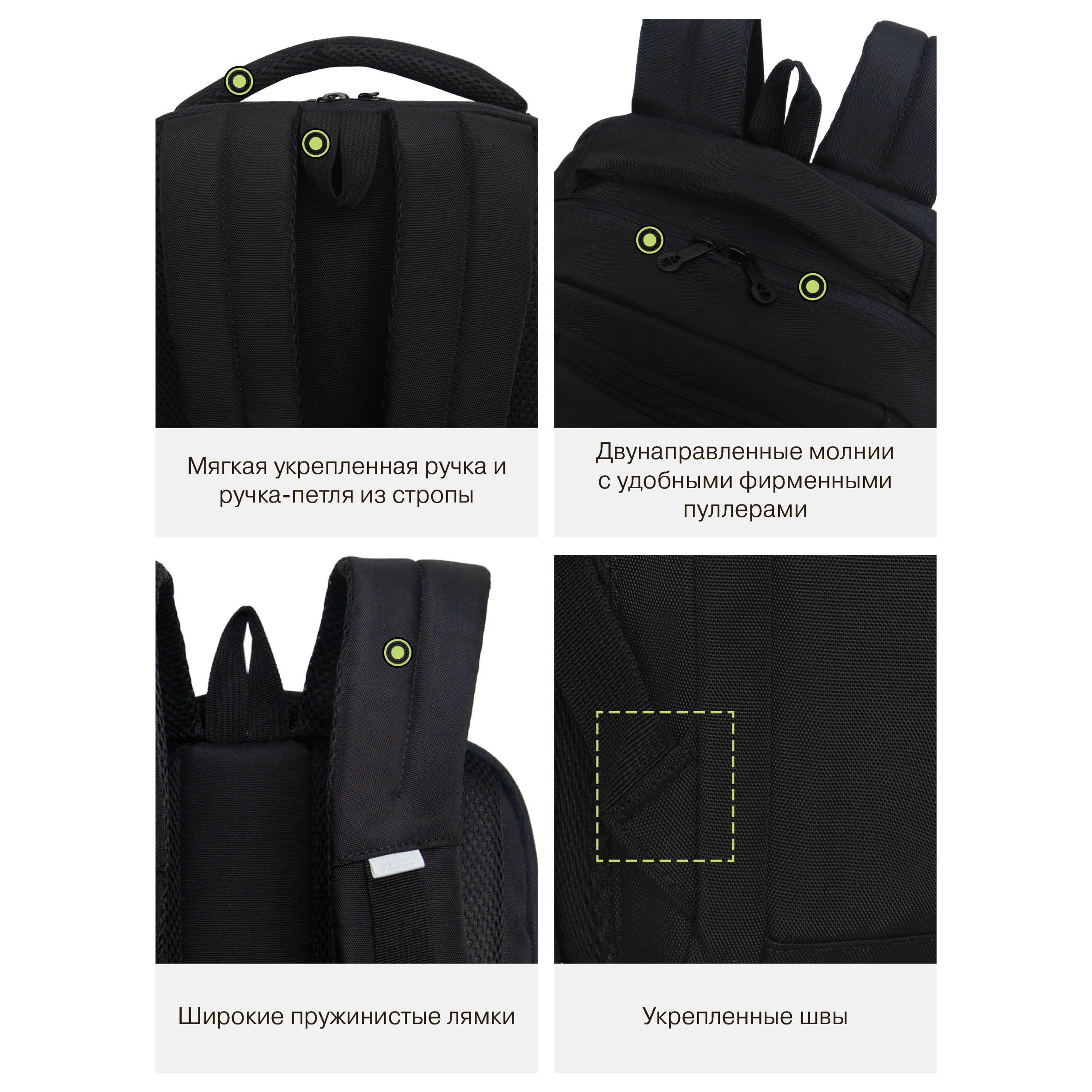 Рюкзак Grizzly Лого - фото 14