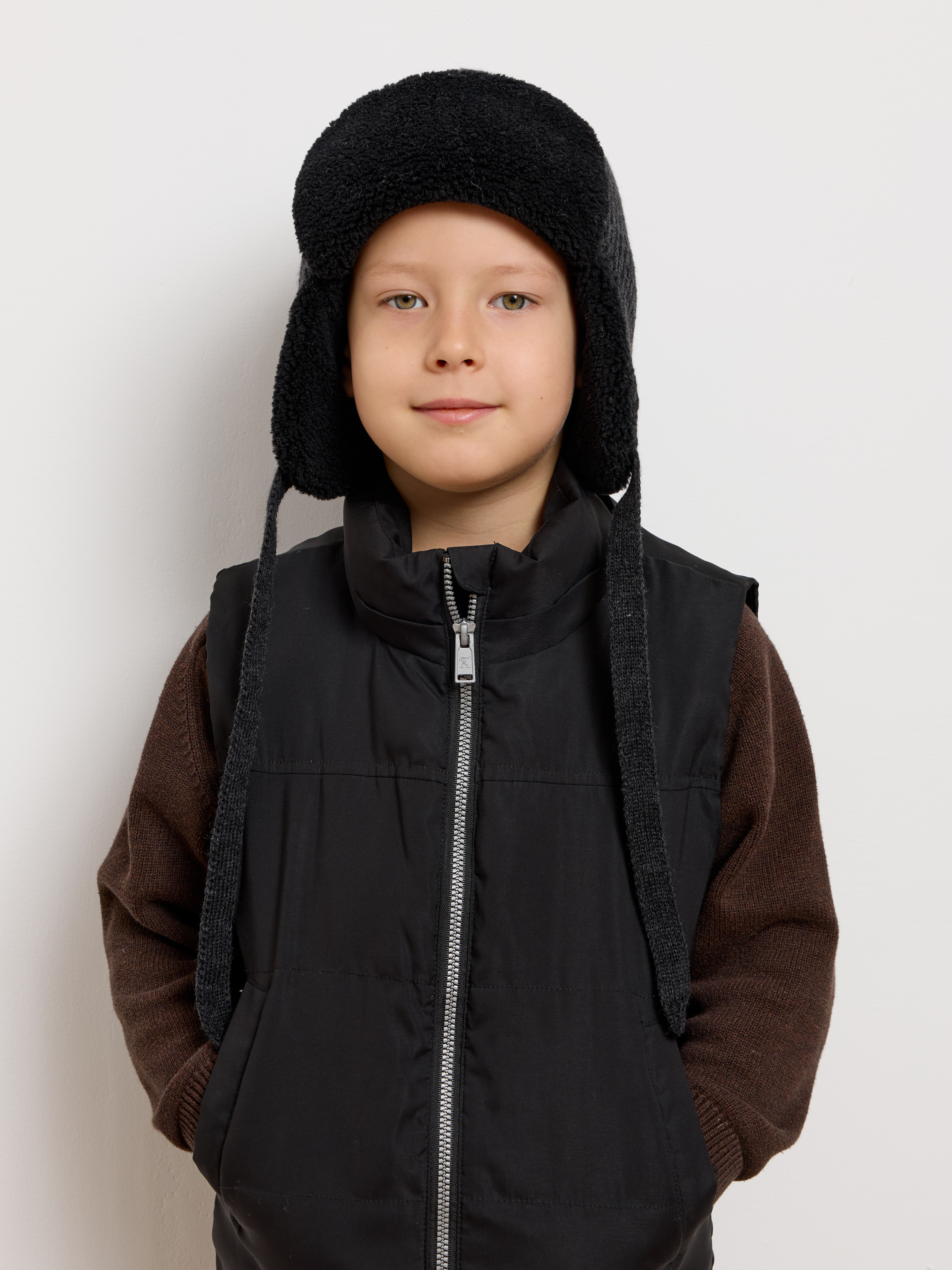 Шапка-ушанка Starkoff Kids Д301105 - фото 6